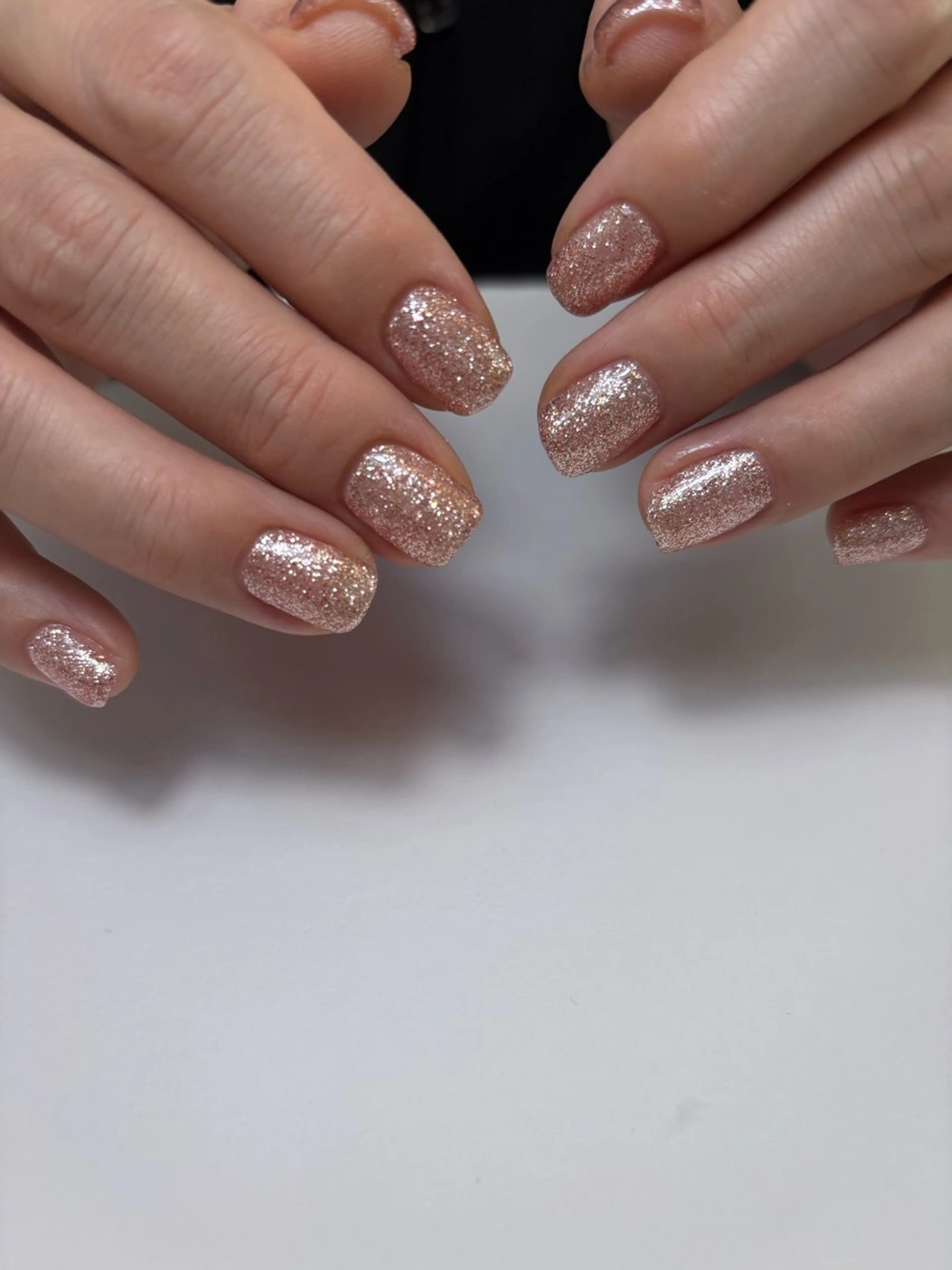 ネイル ラメ(グリッター) ワンカラーネイル ハンドネイル is.nail 🌷sonokoのネイルデザイン