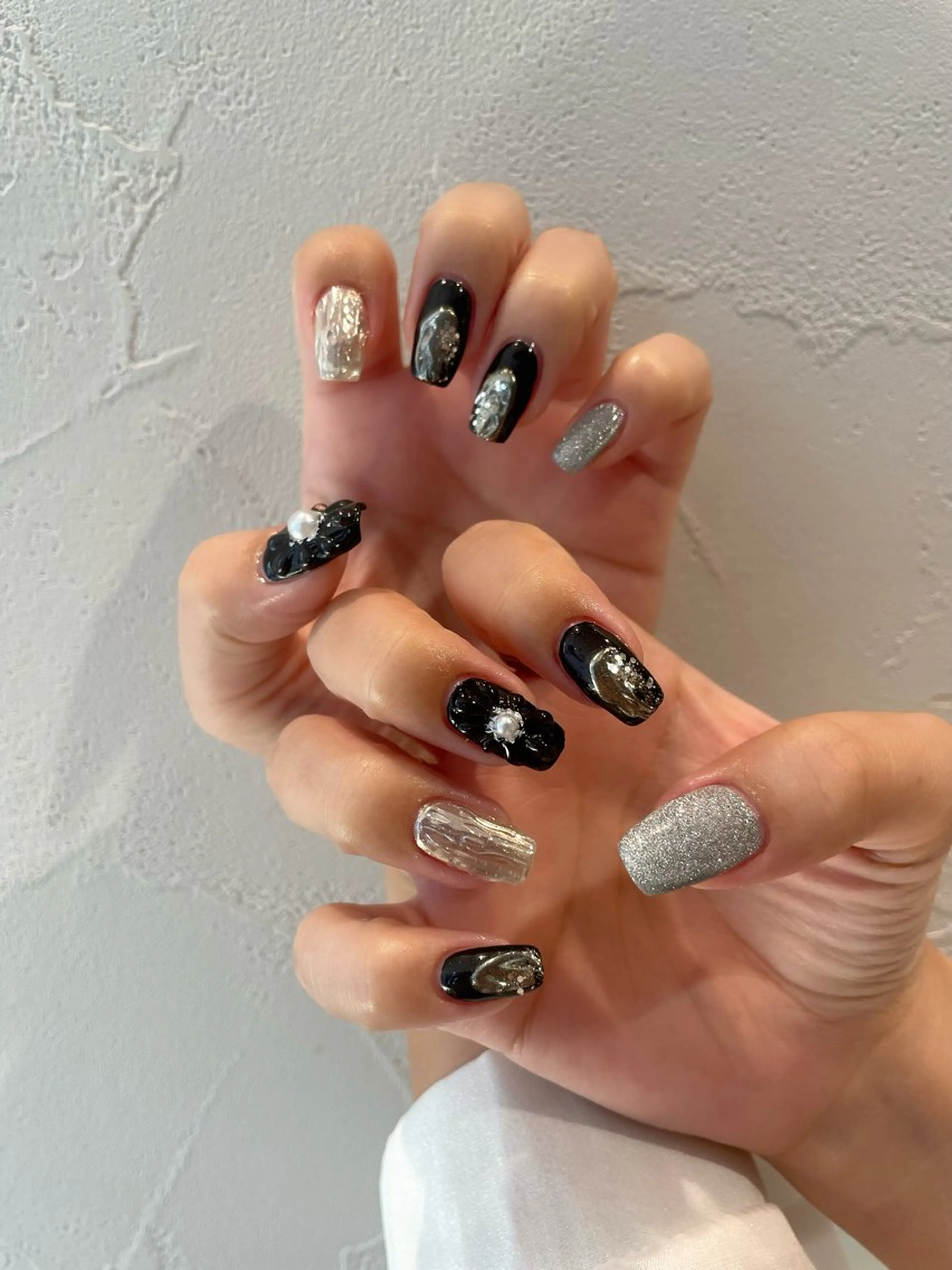 ネイル ハンドネイル 佐藤 まりえのネイルデザイン