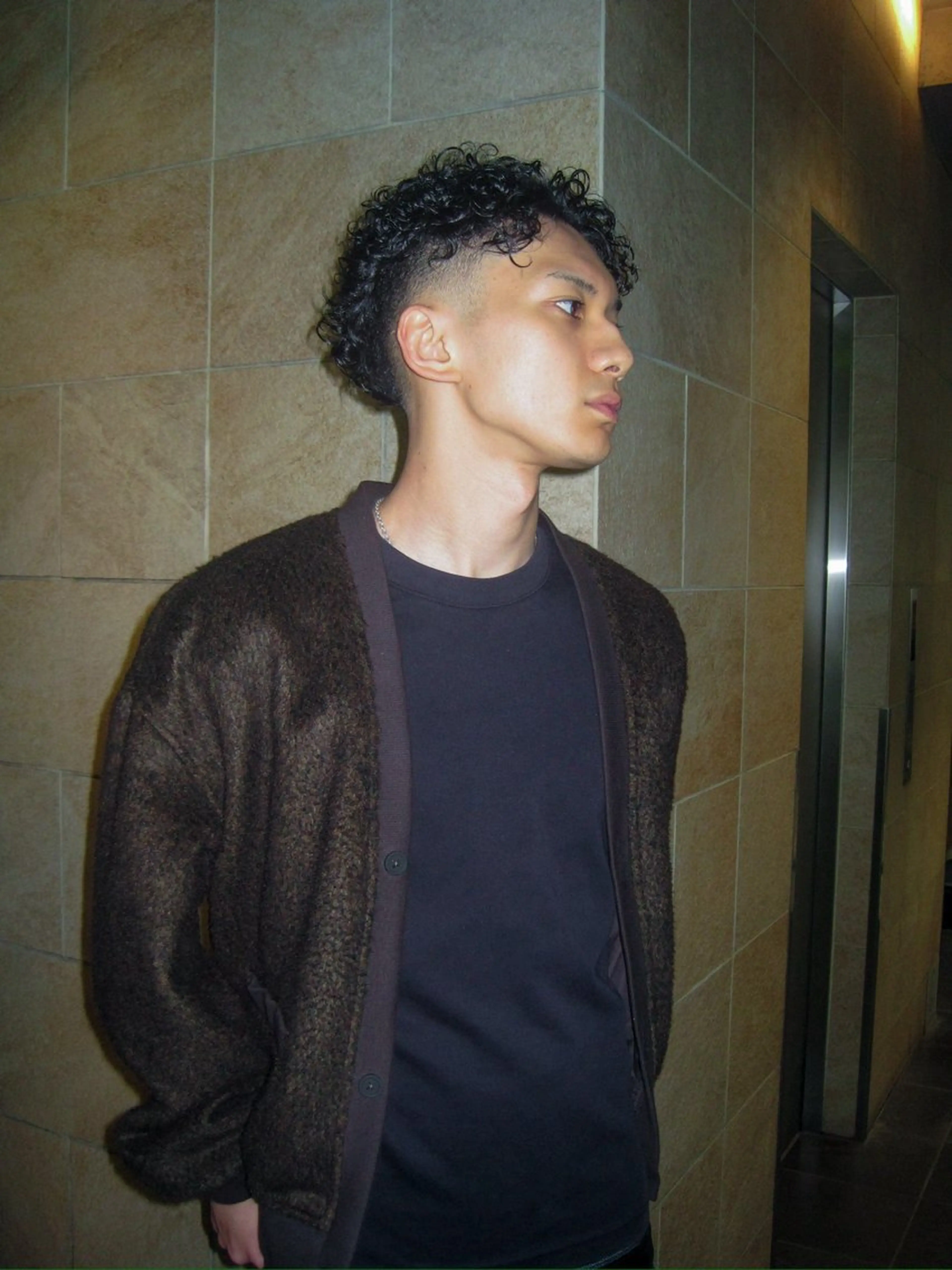 ショート カラー パーマ ヘアアレンジ メンズ メンズパーマ メンズ カラー特化/ カラー特化/池田海斗のヘアスタイル