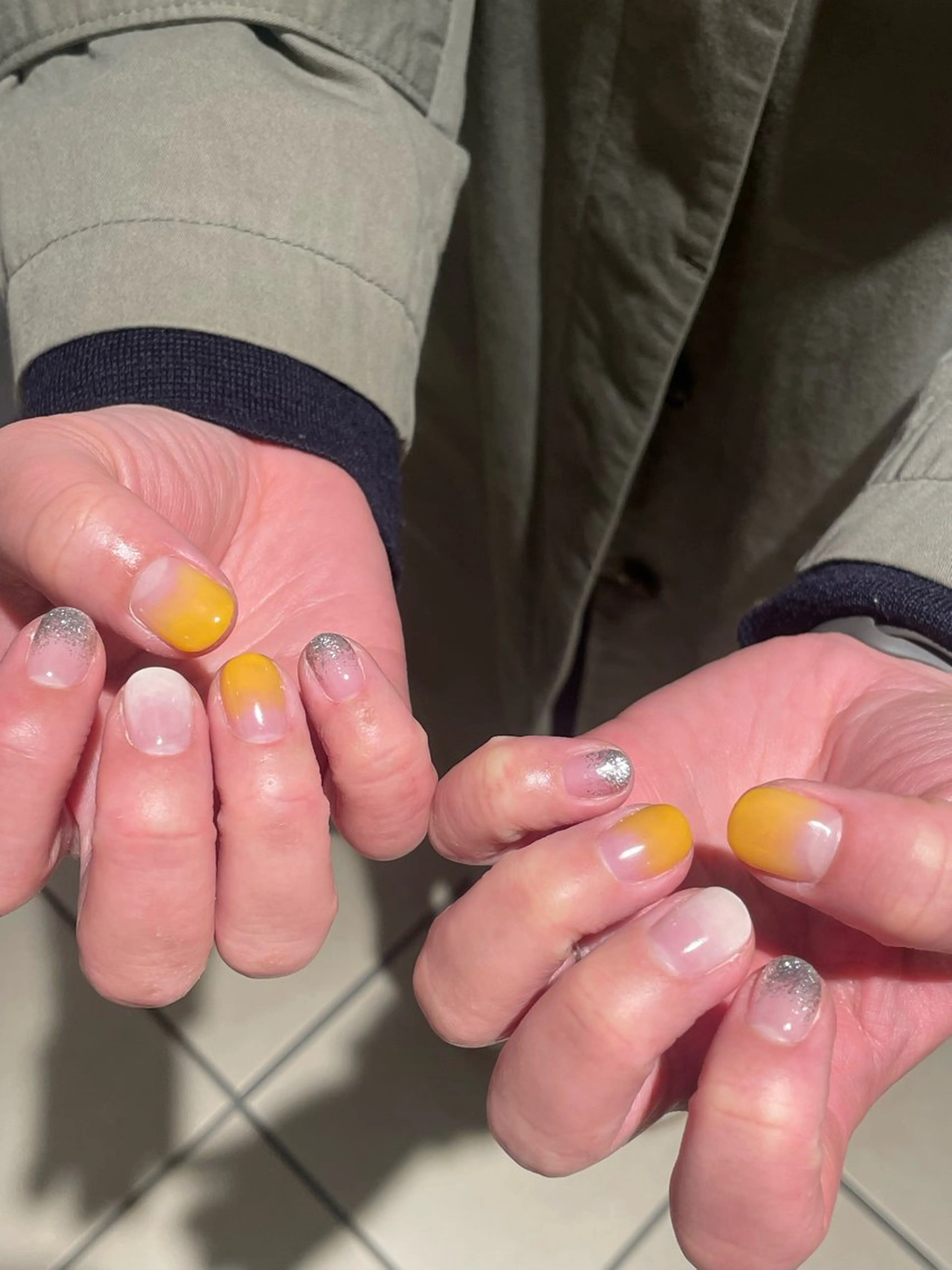 ネイル グラデーション Ueki Yuunaのネイルデザイン