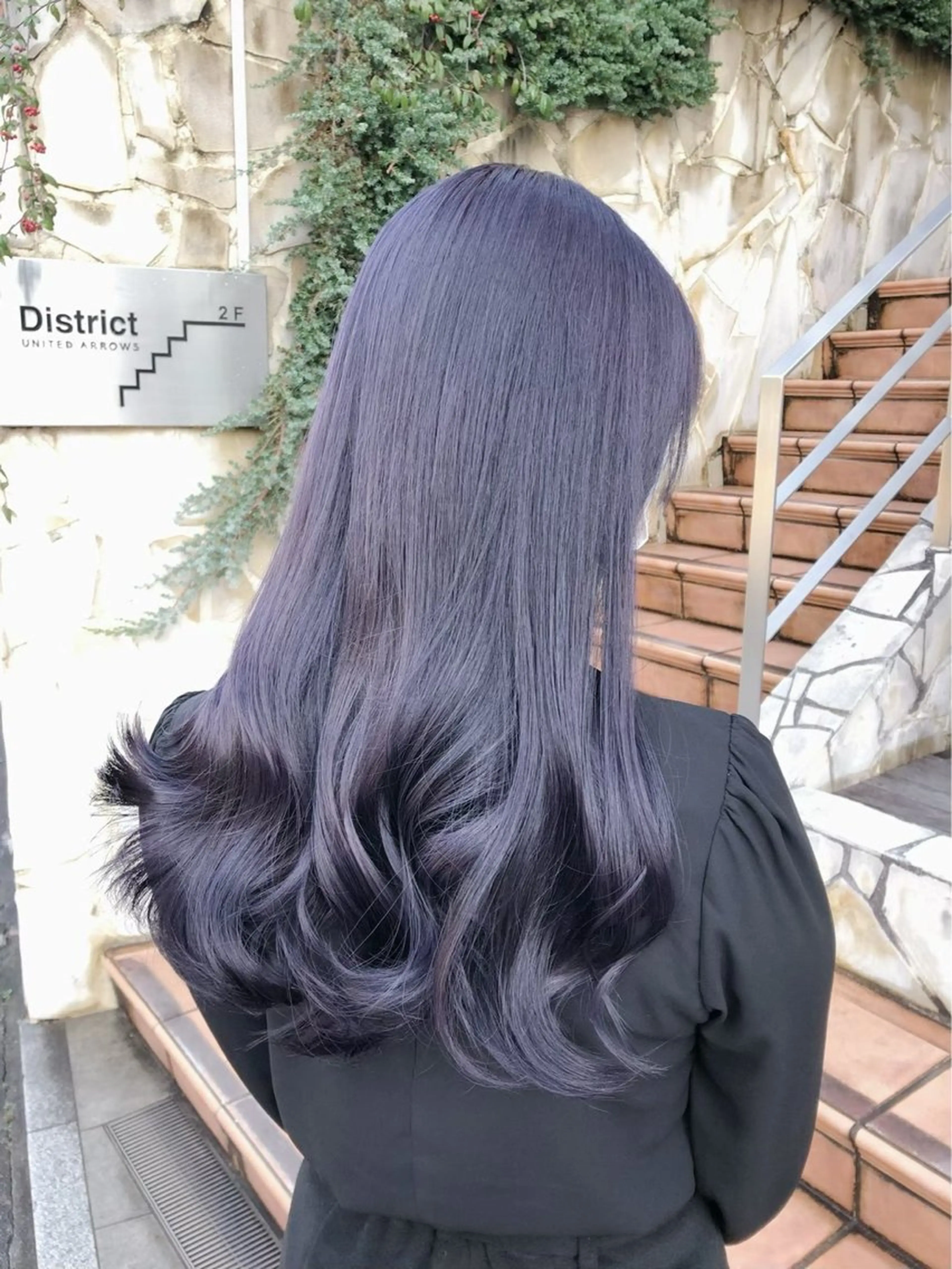 ロング カラー ヘアカラー トリートメント 🪽はづき🫧 簡単垢抜けカラー🪽のヘアスタイル
