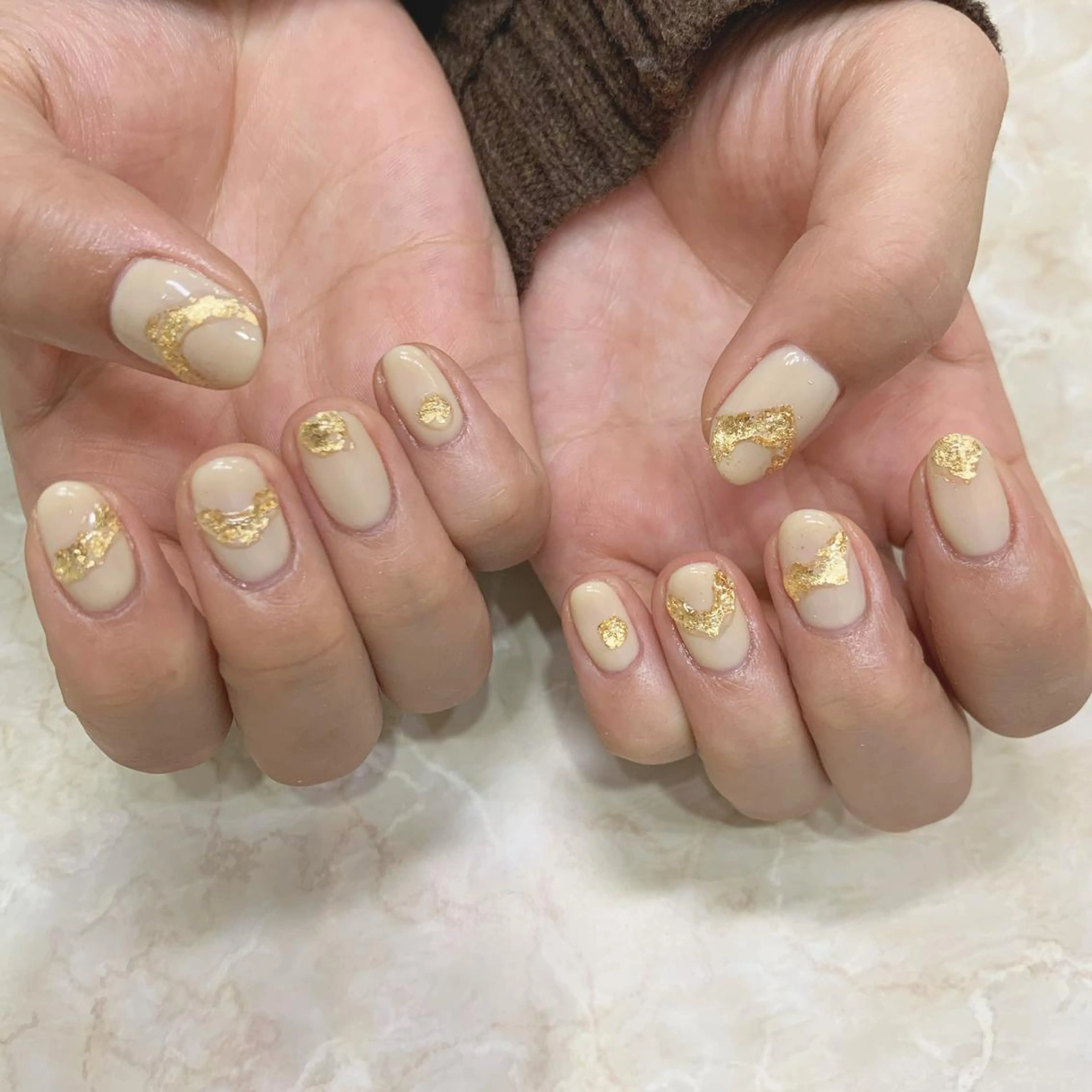 ネイル 新宿ニュアンスネイル makotoのネイルデザイン