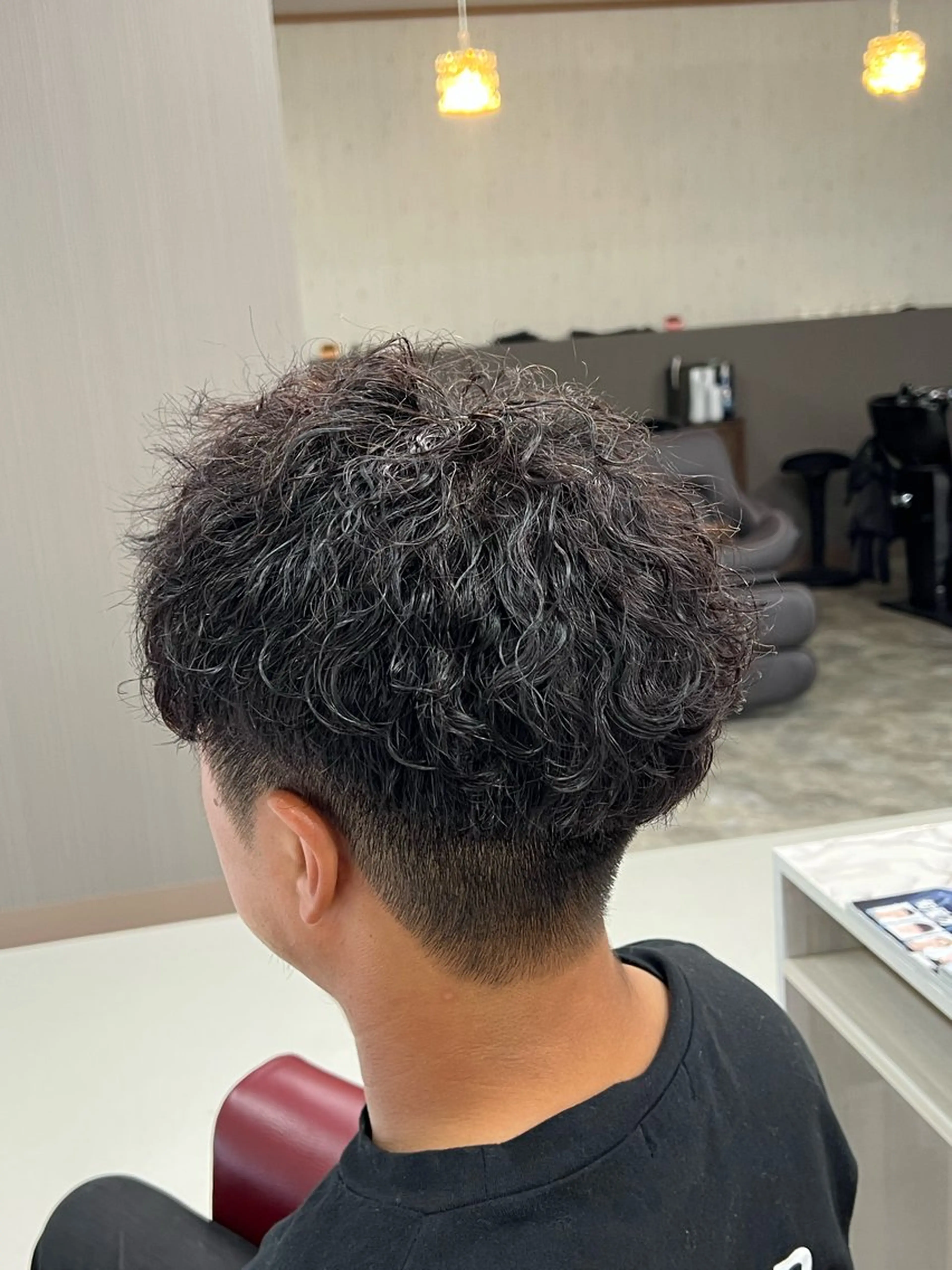 ショート パーマ メンズ メンズパーマ メンズツイストパーマ ツイストパーマ KEN 🌟のヘアスタイル