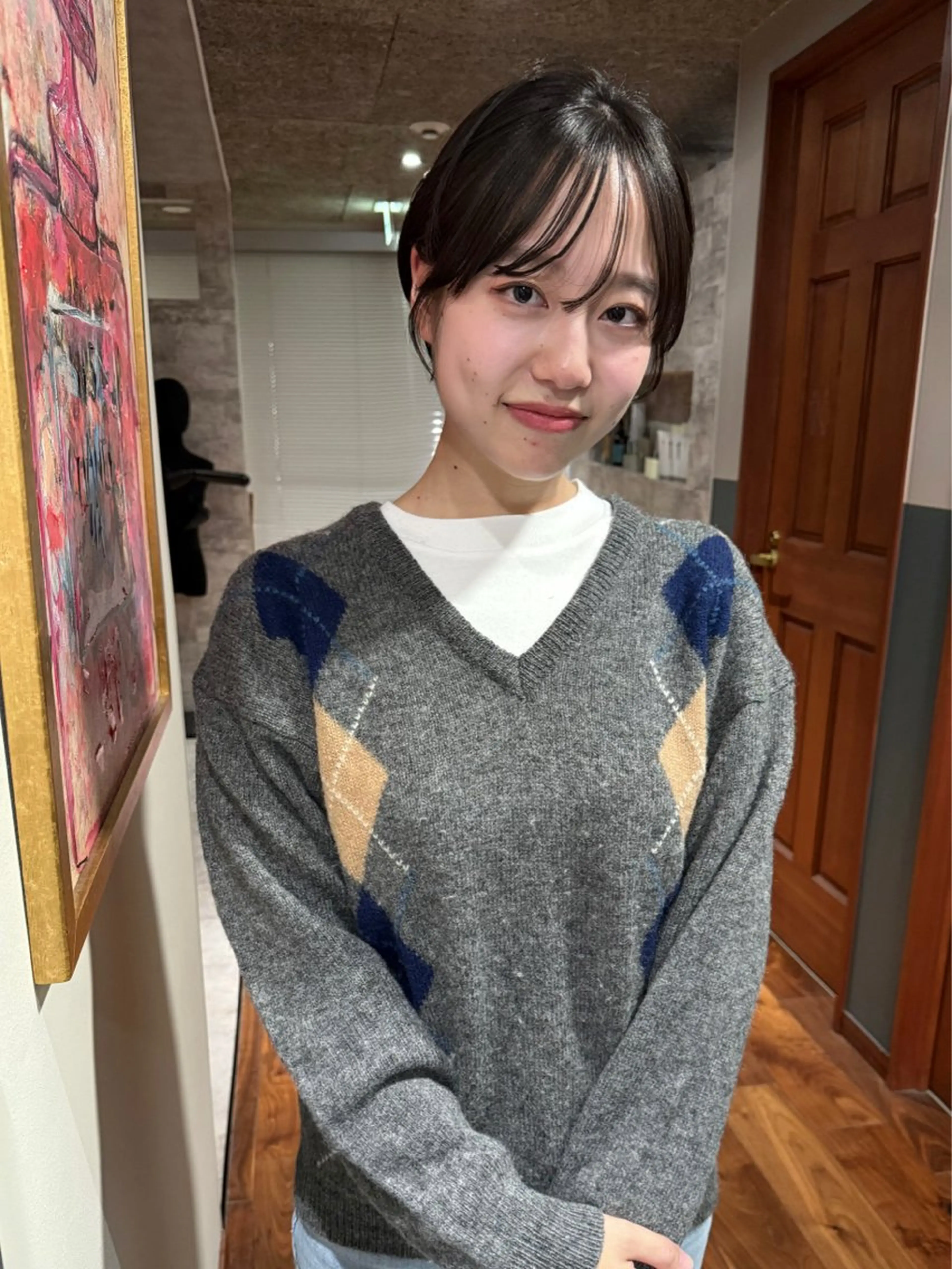 ショート カラー 似合わせカット カット トリートメント mai / linoah˚✧のヘアスタイル