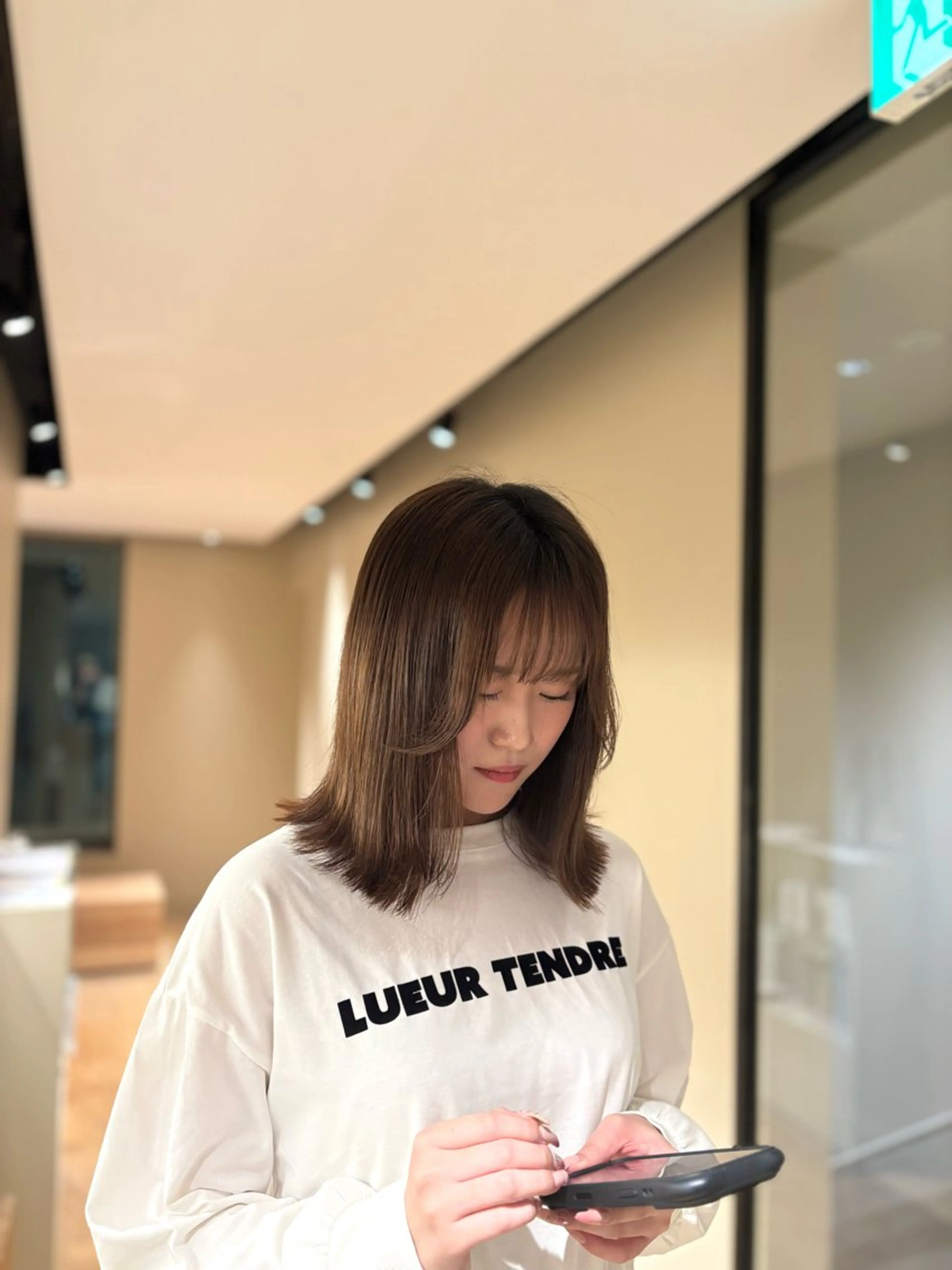 ショート ボブ 外ハネヘア 北尾 斗唯のヘアスタイル
