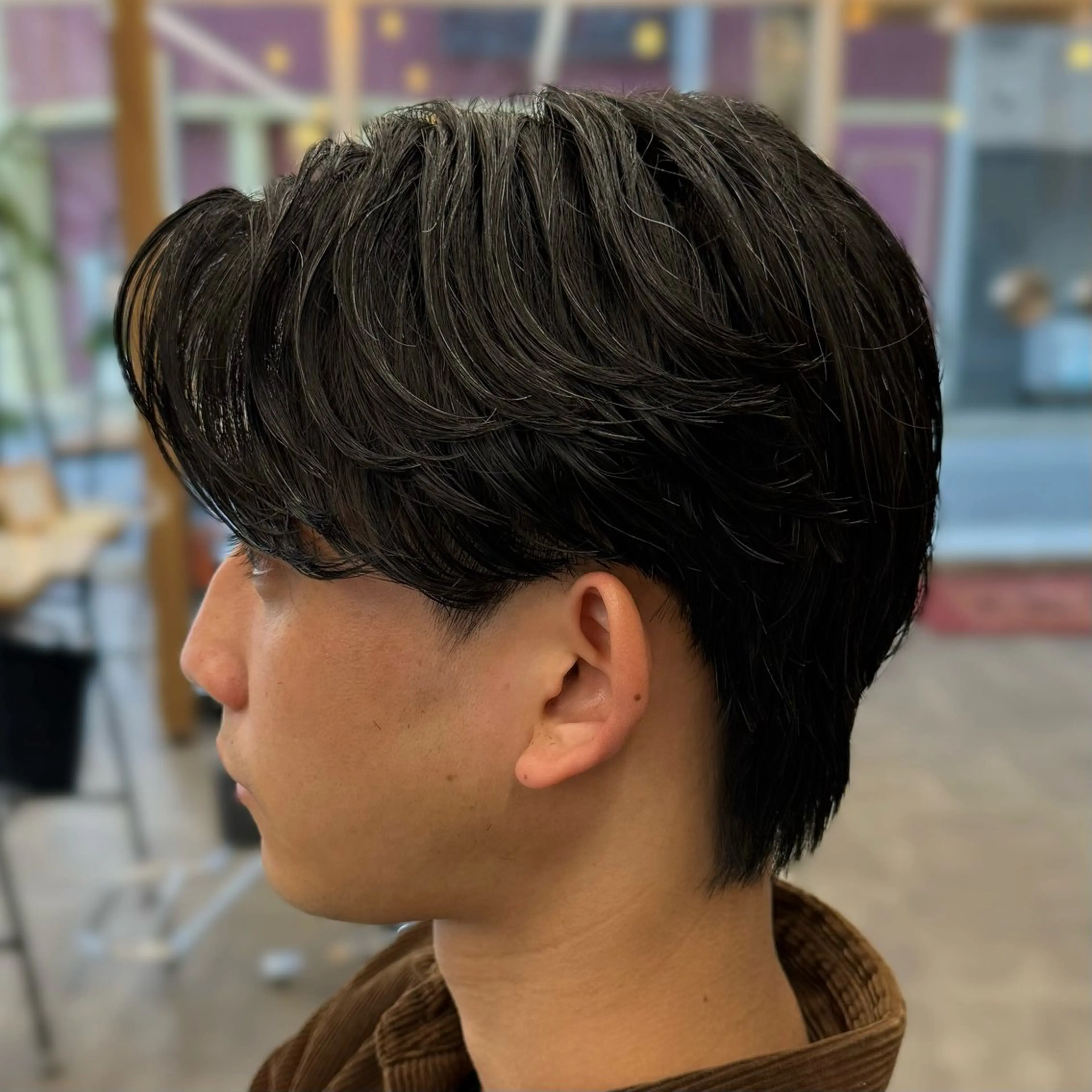 パーマ メンズ カット パーマ  楓🍁COQU ✂︎men's限定のヘアスタイル