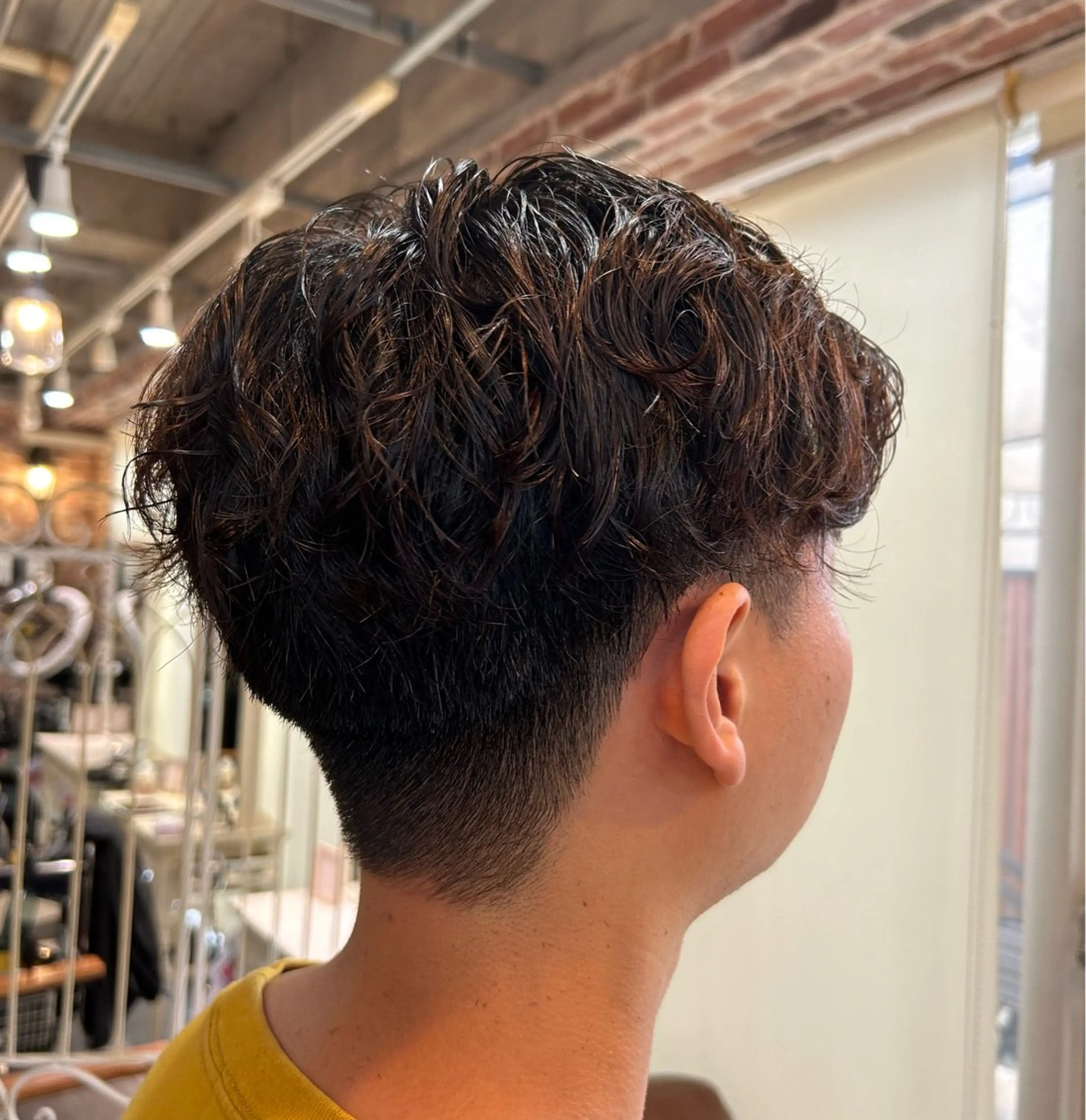 パーマ メンズ メンズパーマ カット パーマ 三 浦のヘアスタイル