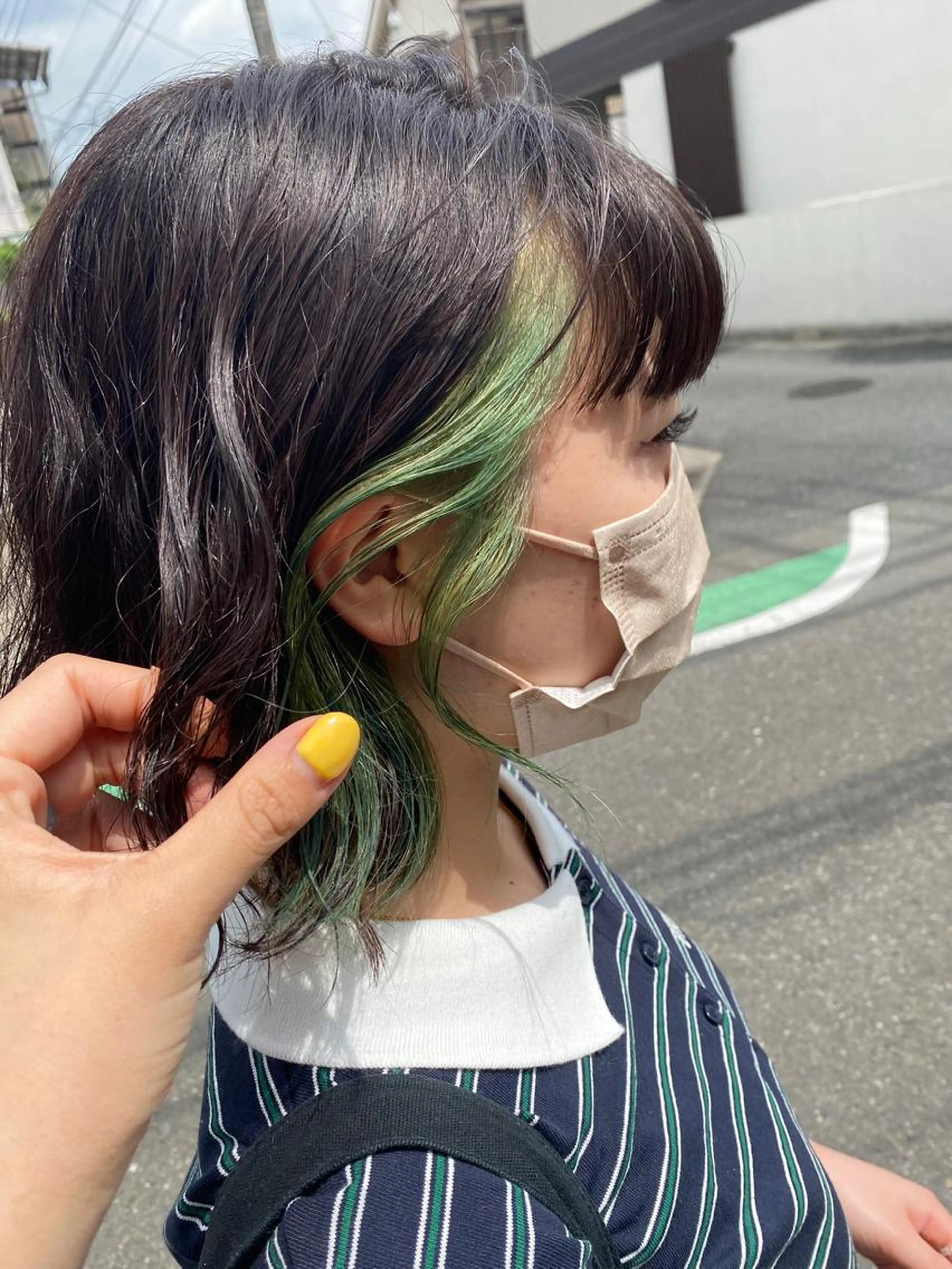 ⭐️ポイント⭐️インナーカラー＋全体カラー＋選べるトリートメント🌱の写真