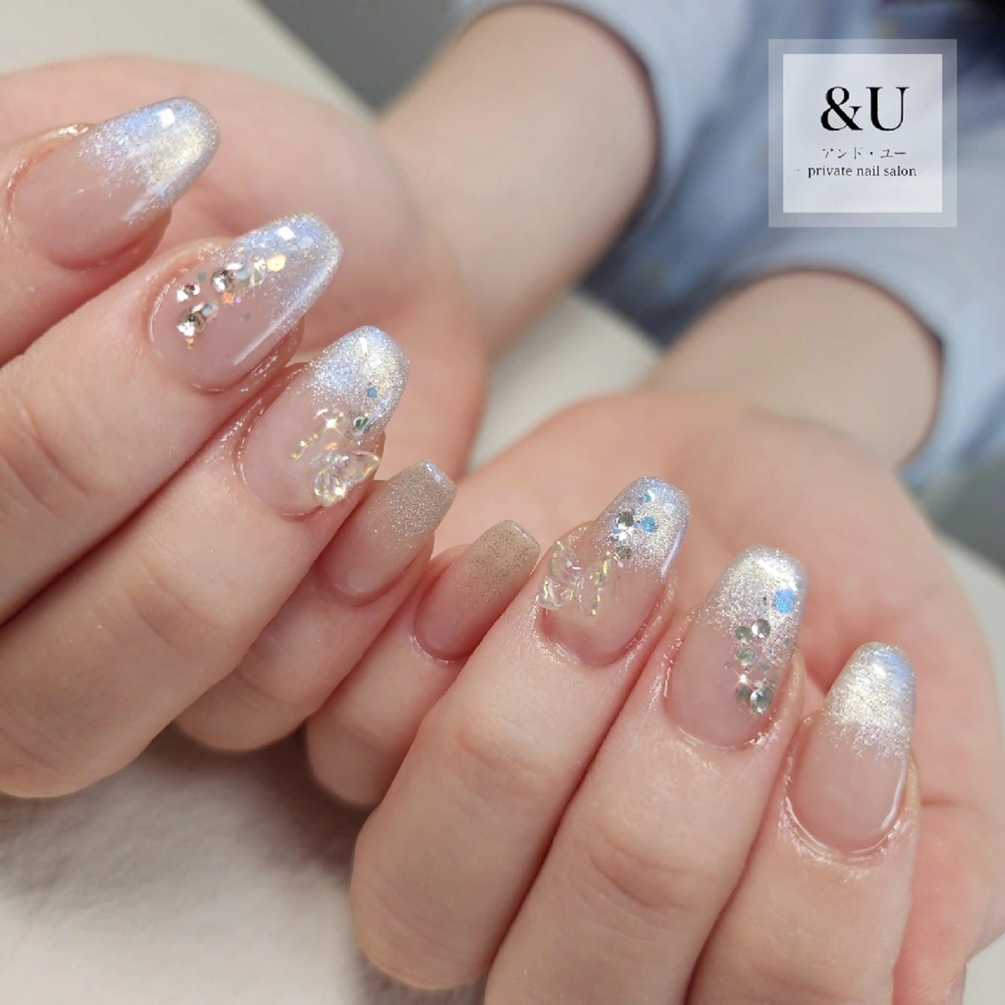 ネイル ロングネイル ＆Ｕ (アンド・ユー)のネイルデザイン