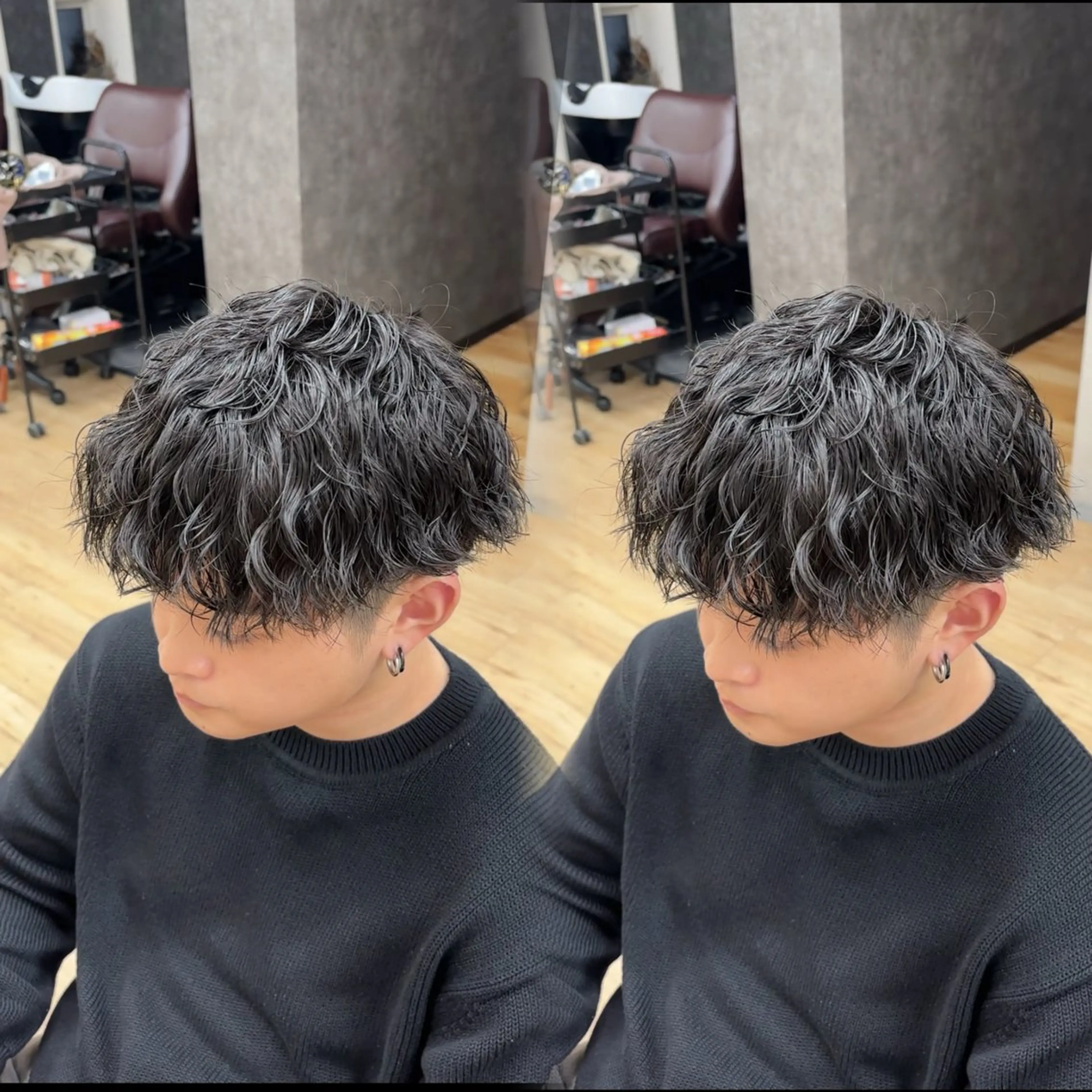 メンズ カット パーマ 葉南 /LIANのヘアスタイル
