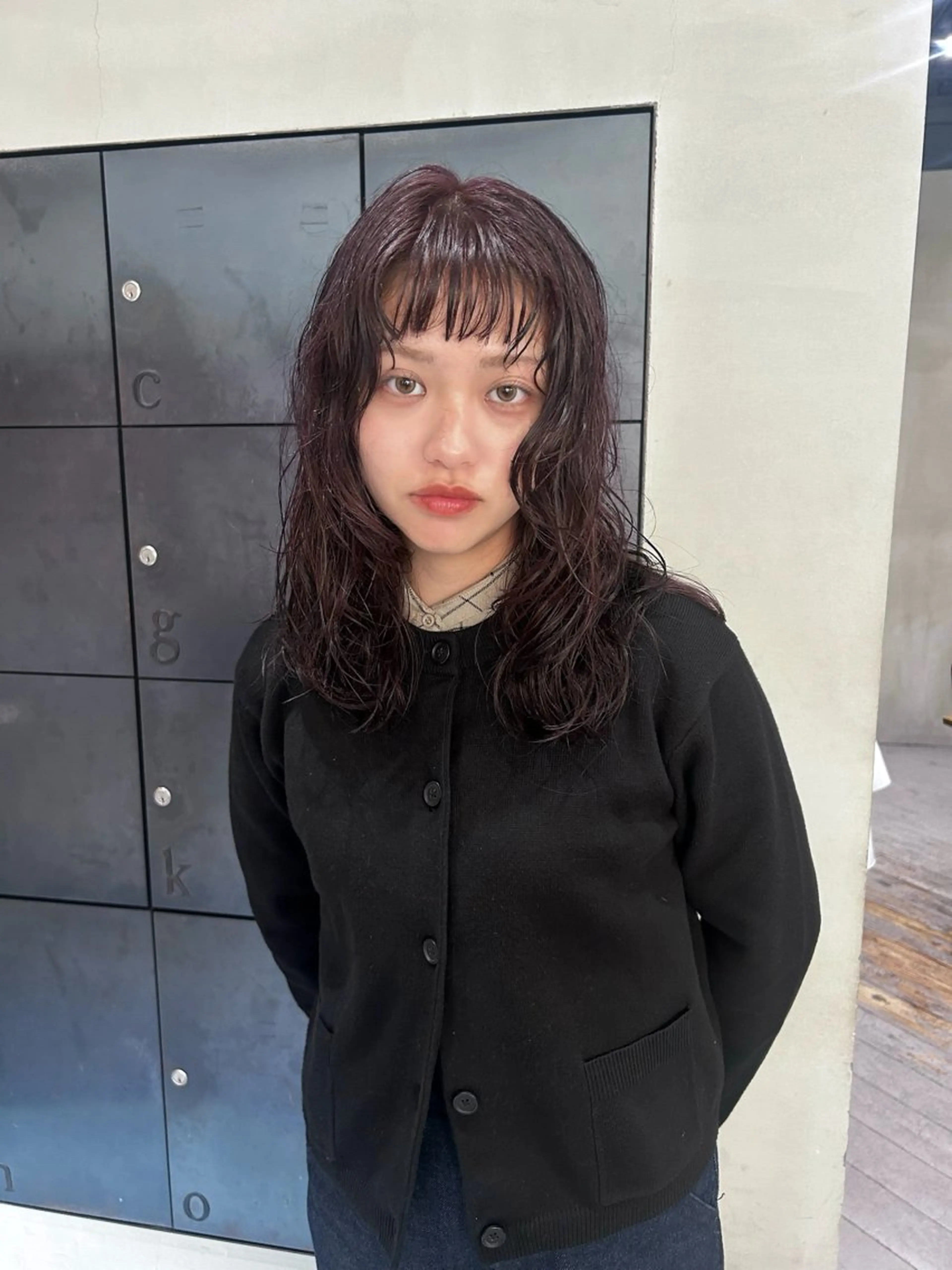 セミロング カラー トリートメント kyoka/レイヤー /ハッシュカットのヘアスタイル