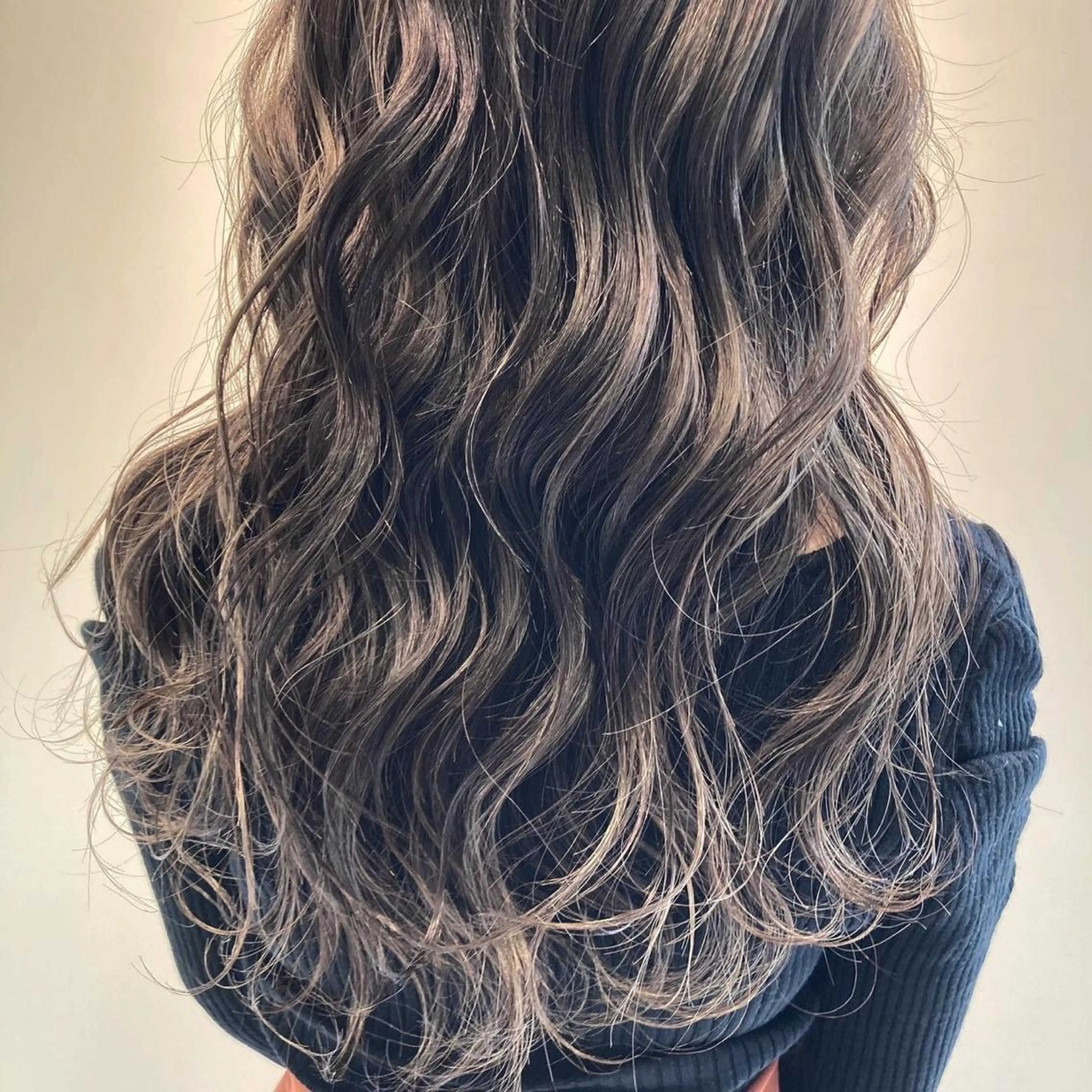 セミロング ヘアカラー EARTH長岡 🌼渡辺まい🌼のヘアスタイル