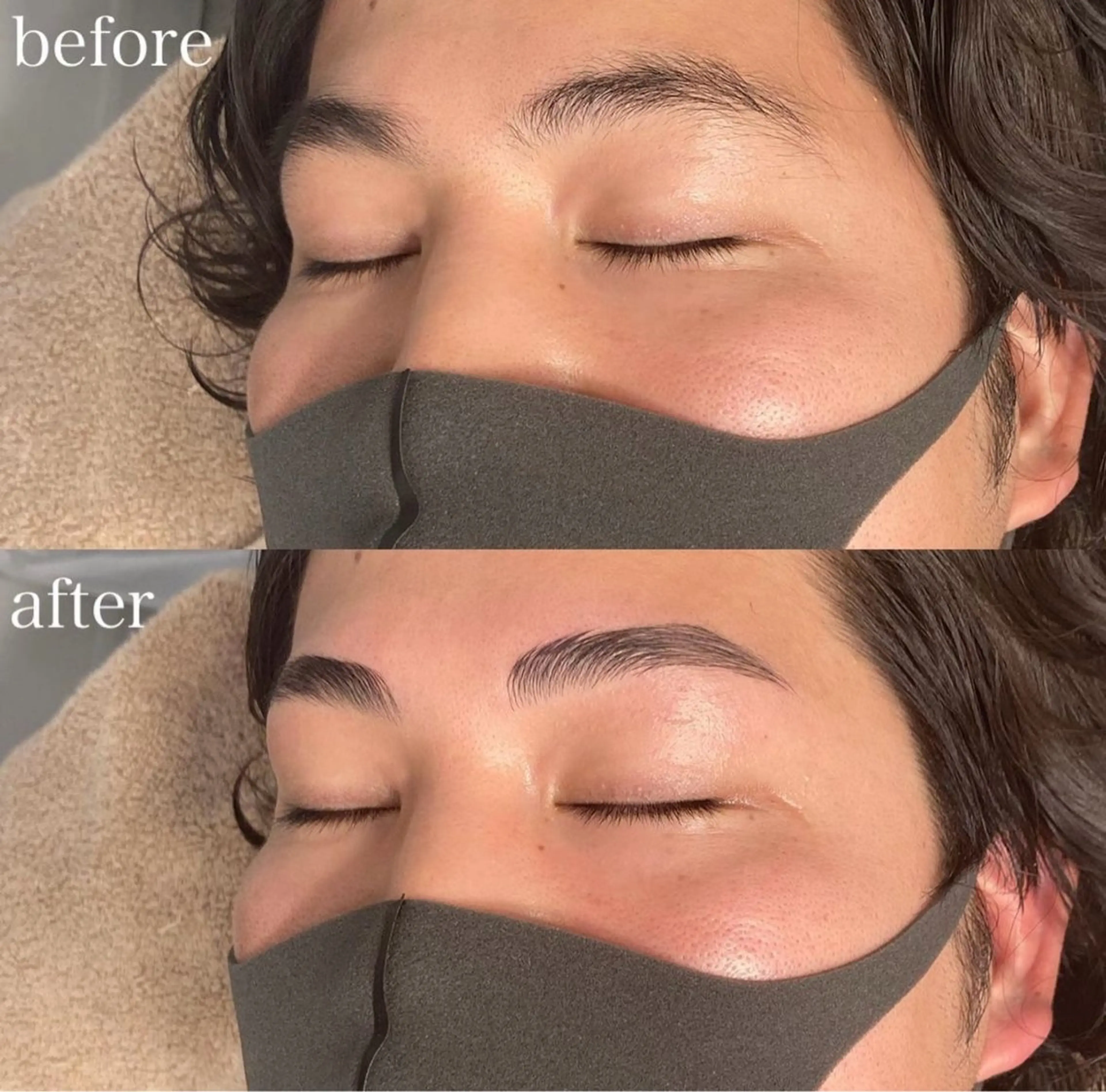 メンズ アイブロウ mila ★彡hinaのマツエク・マツパデザイン