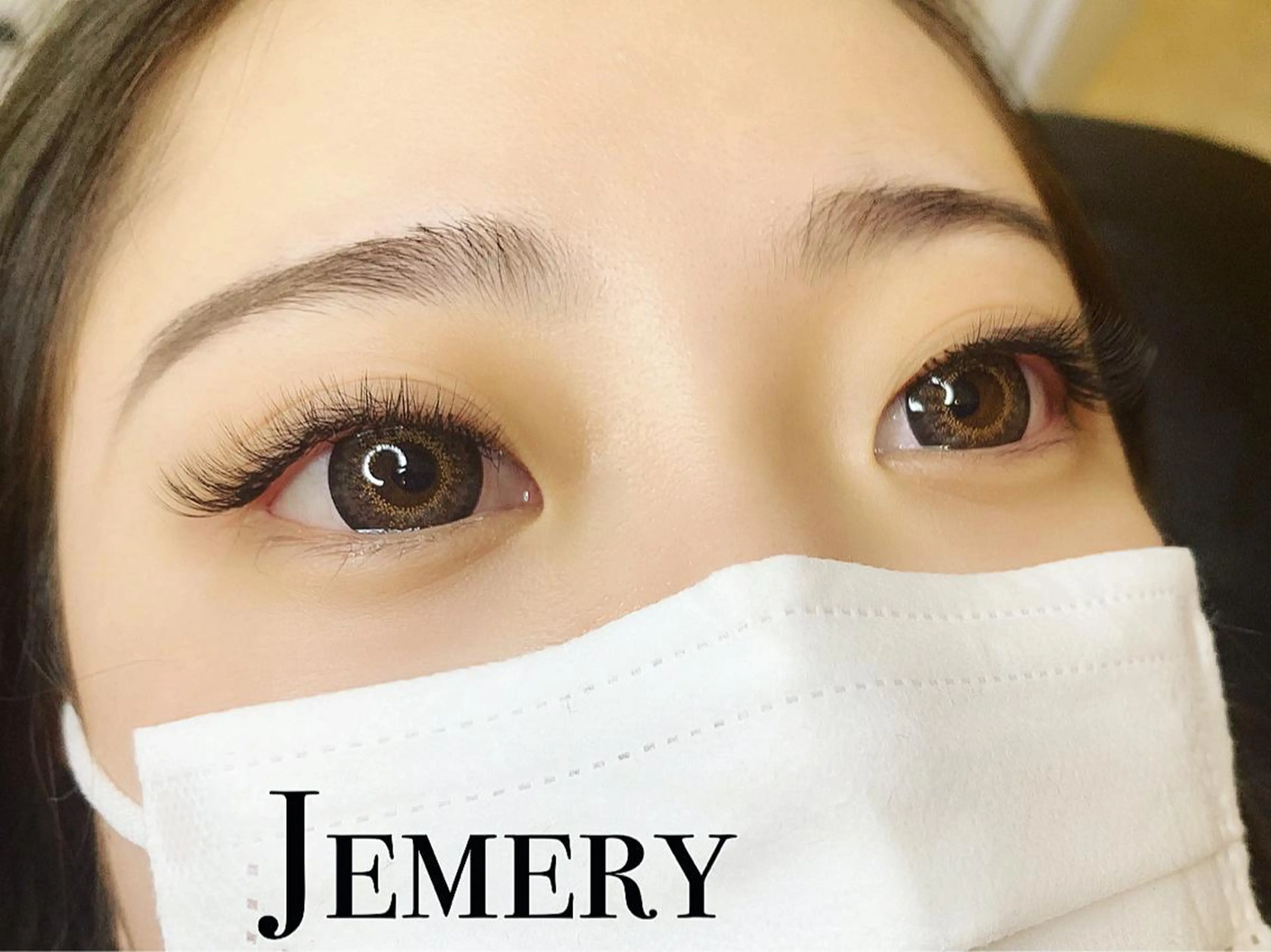 マツエク・マツパ 目尻長め マツエク 💎 Jemery 💎のマツエク・マツパデザイン