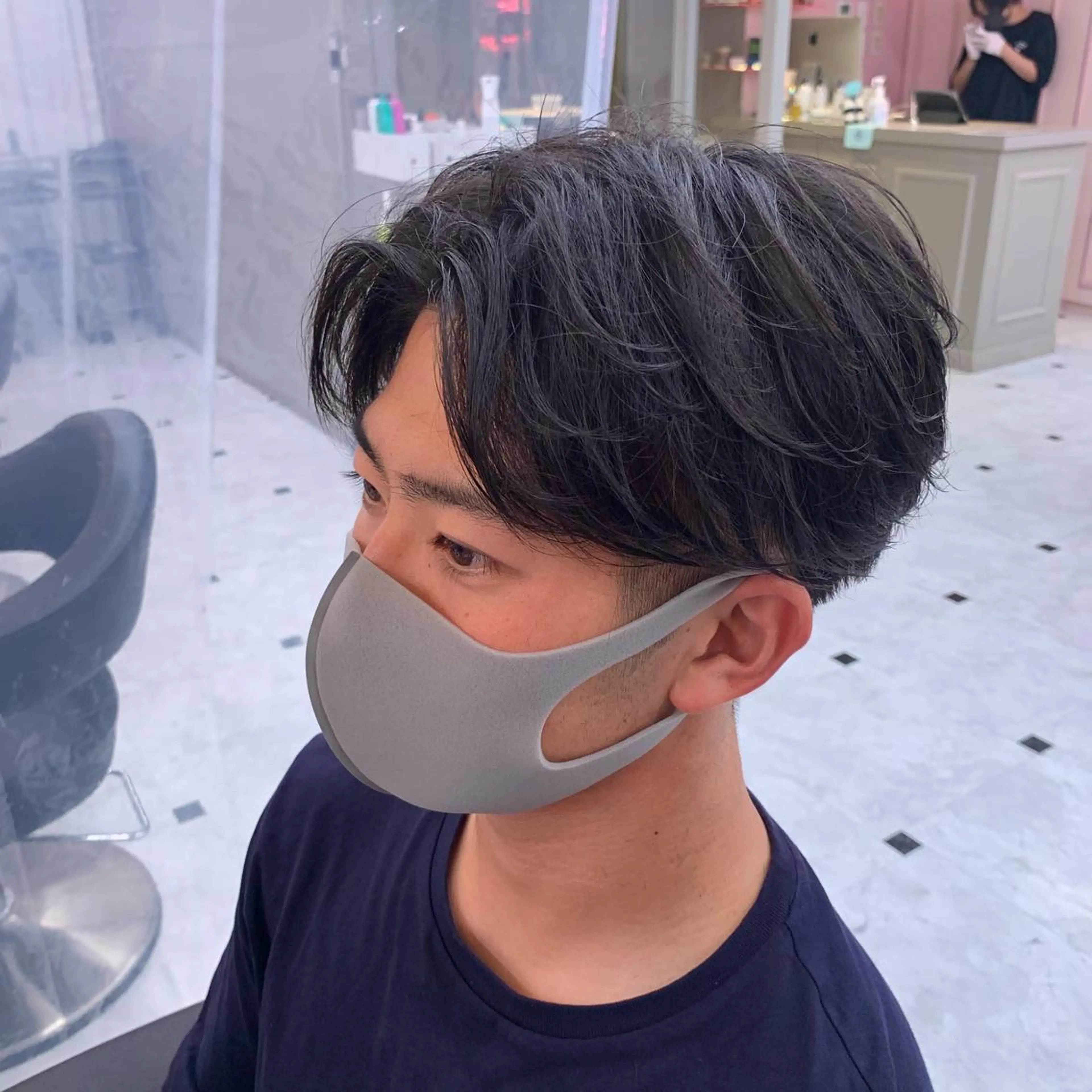 ショート カラー パーマ ヘアアレンジ メンズ 🌈トレンドヘア 🌈WATARU🌈のヘアスタイル