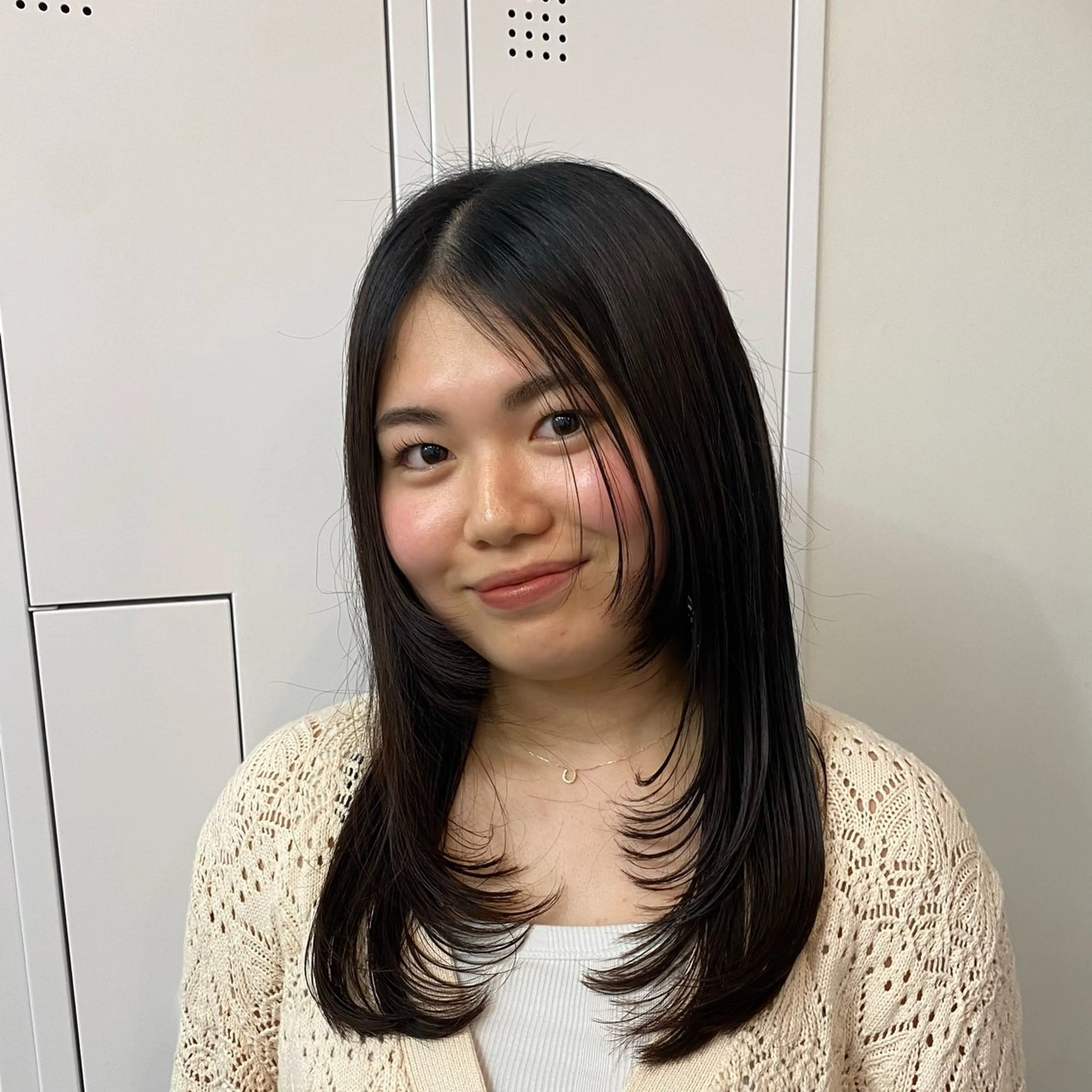 ロング 川角 しなのヘアスタイル