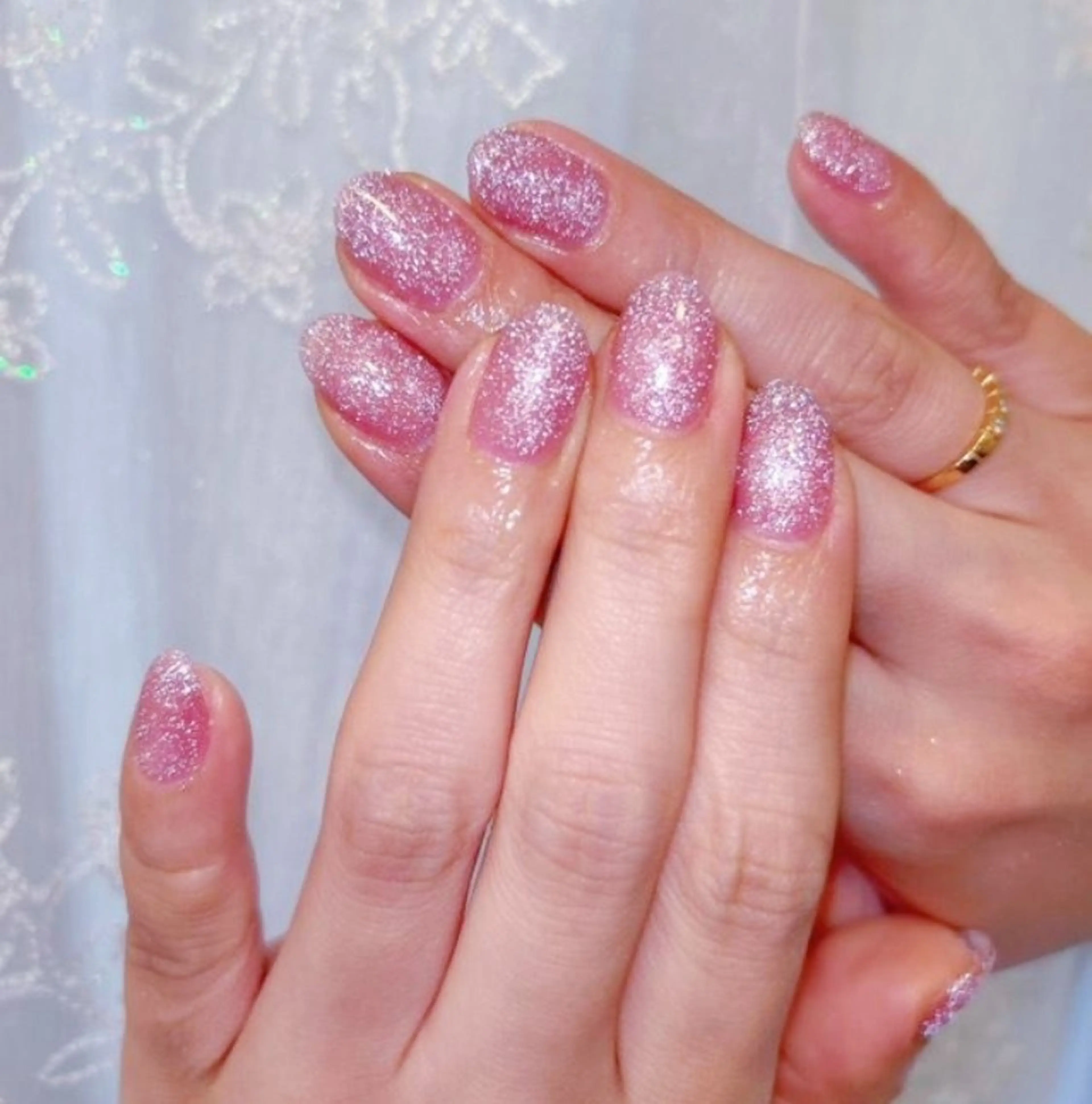 ネイル 長さ出し ジェルネイル 韓国ネイル マグネットネイル ニュアンスネイル I LOVE ME NAIL.。.:*♡のネイルデザイン