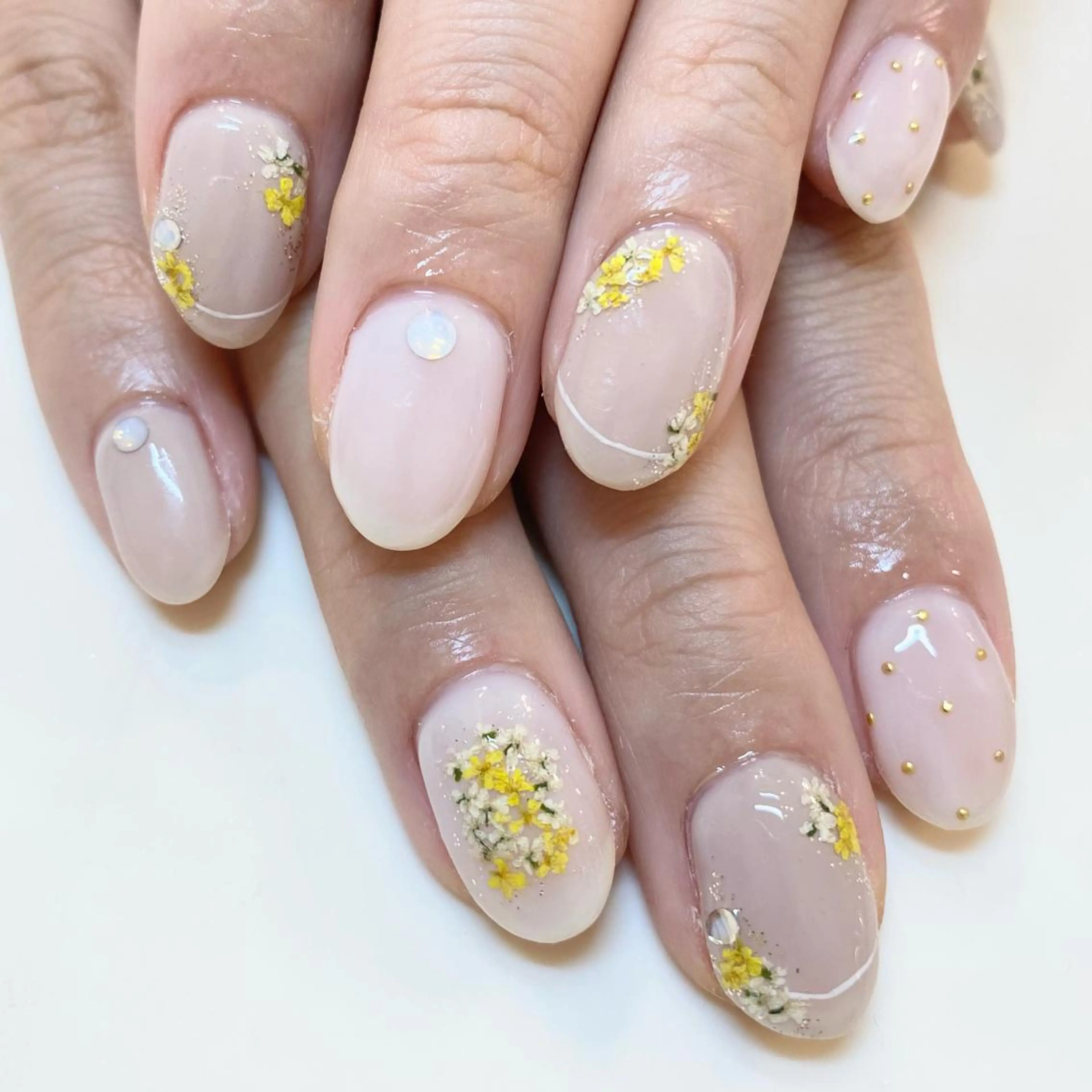 ネイル ハンドネイル 藤原 みゆのネイルデザイン