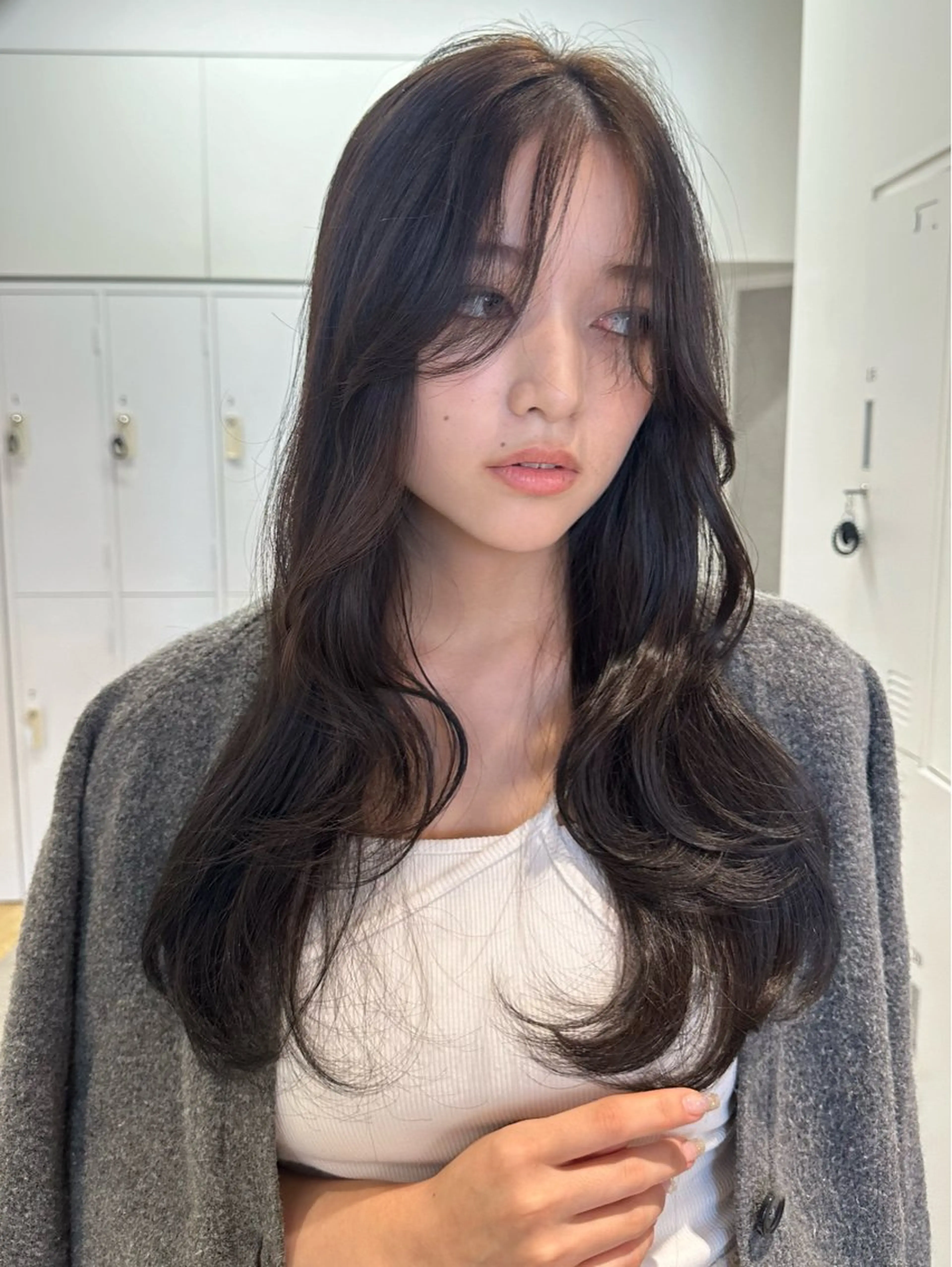 カラー K-two谷町❄️ hinaのヘアスタイル