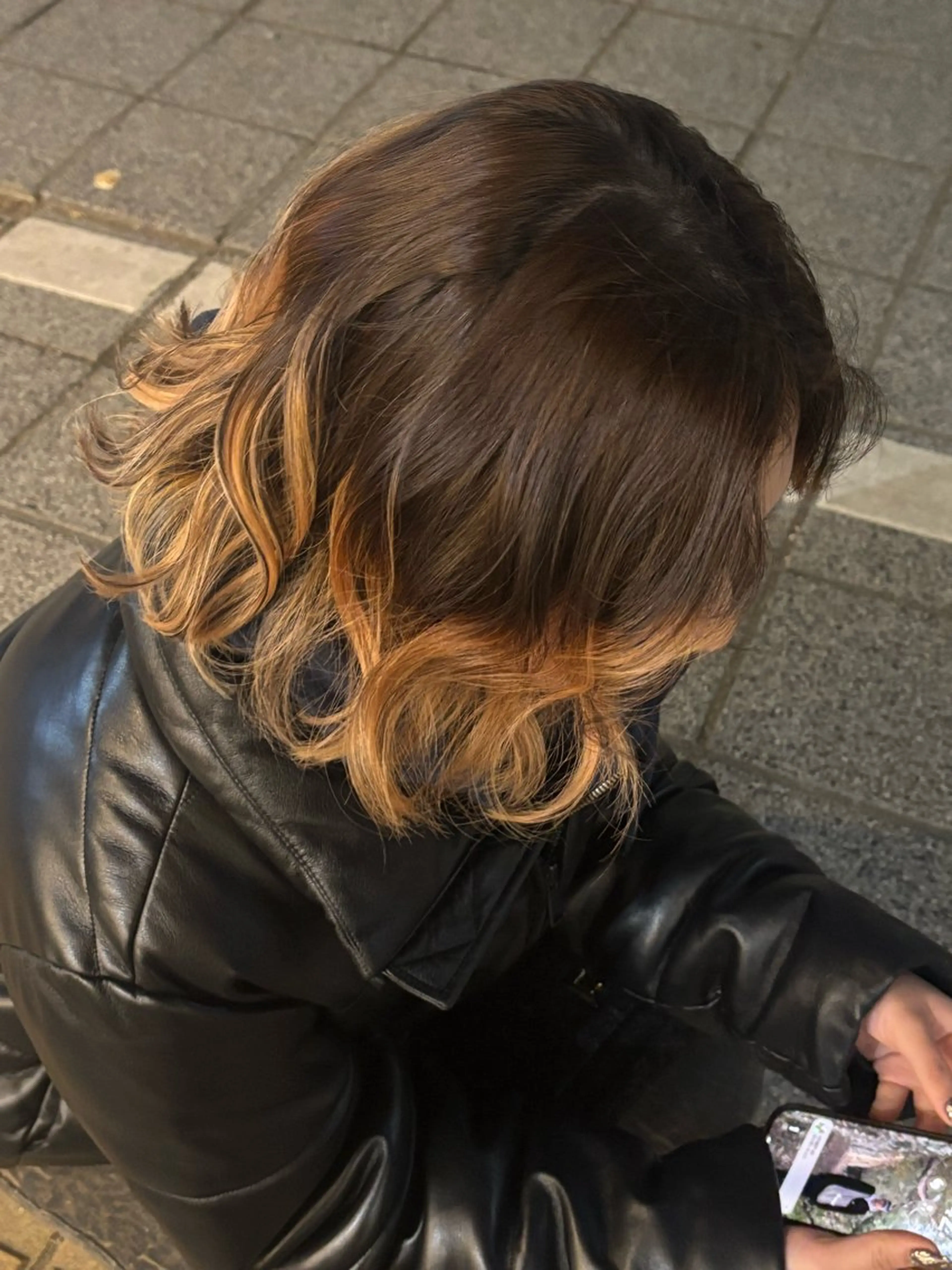 ミディアム カラー ヘアカラー 🍓ハイトーンカラー 🎀nene🍓のヘアスタイル