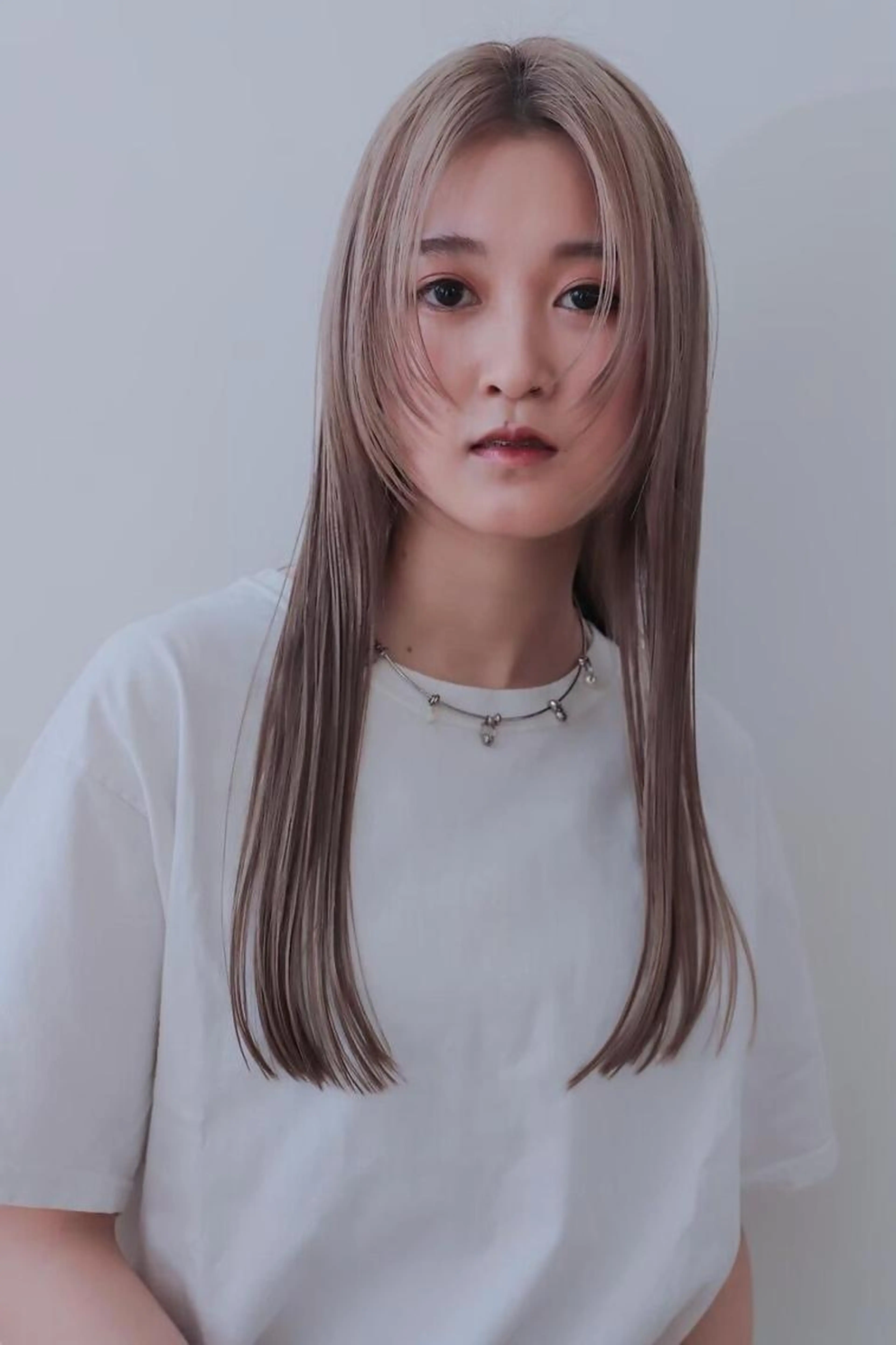 ケアブリーチ&ダブルカラー+髪質改善ヘアエステ¥22000→¥14900の写真