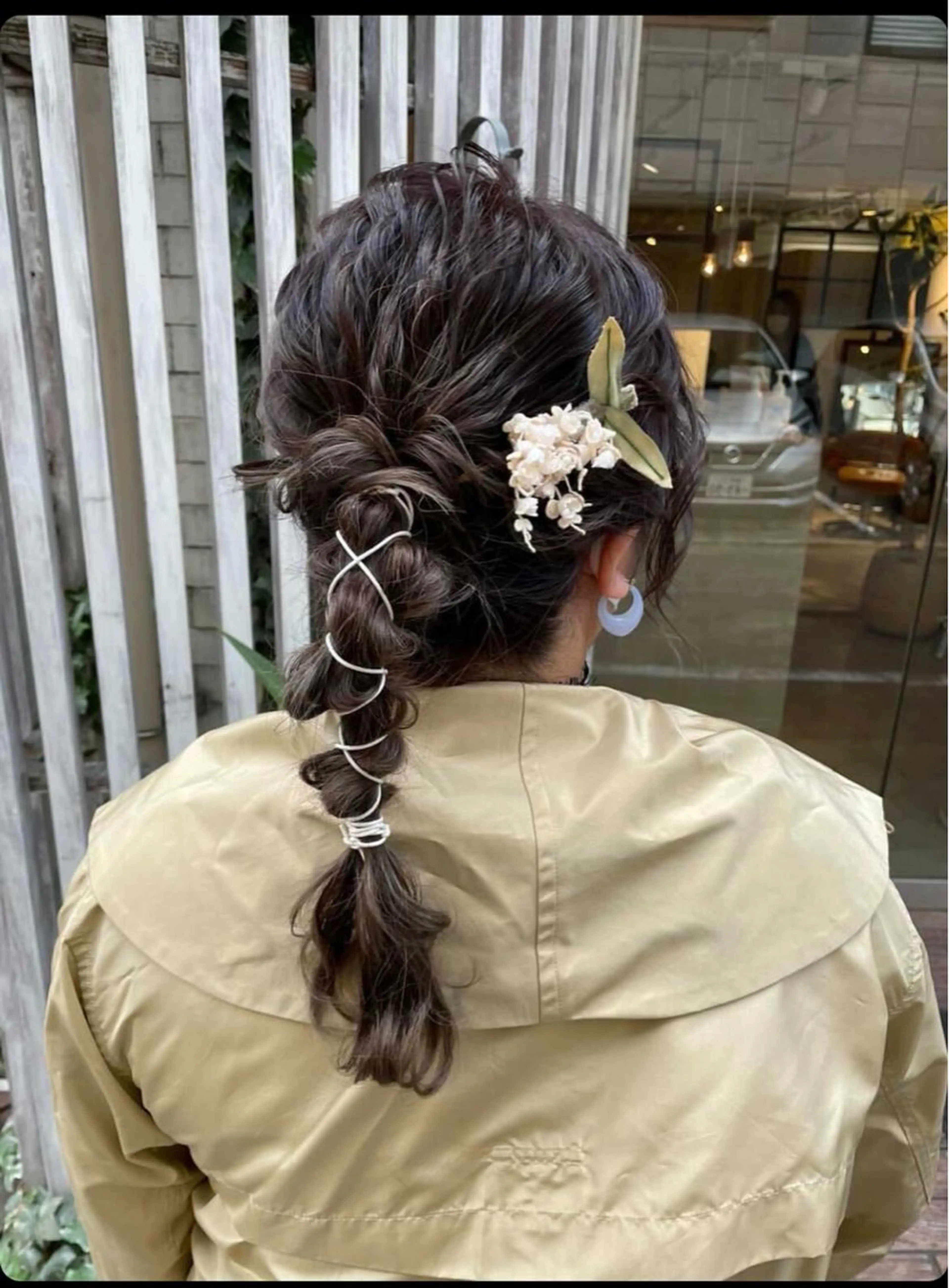 ヘアアレンジ 小磯 維織のヘアスタイル