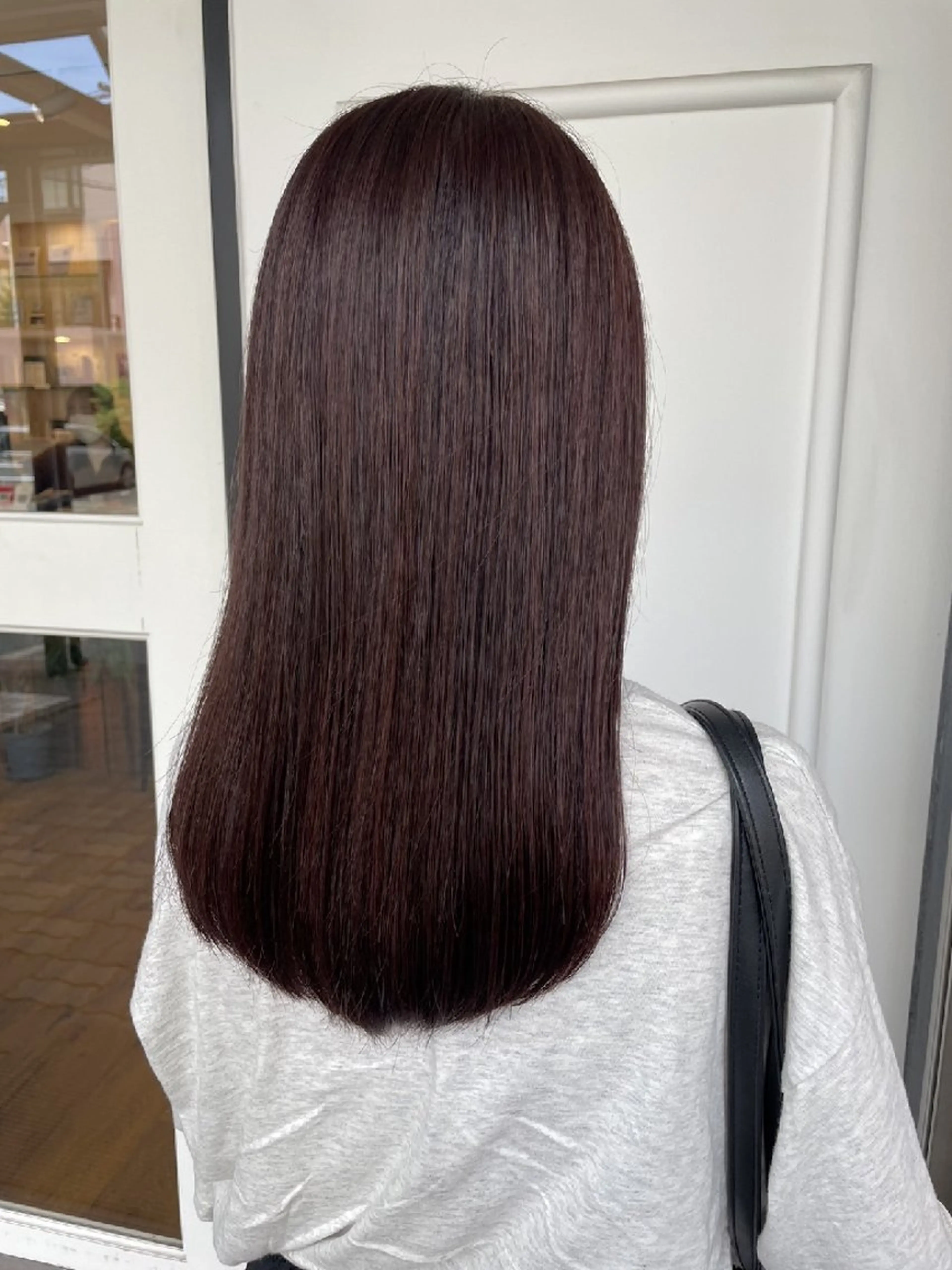 ロング カラー カット ヘアカラー トリートメント 近森 美帆[モーラ高石店]のヘアスタイル