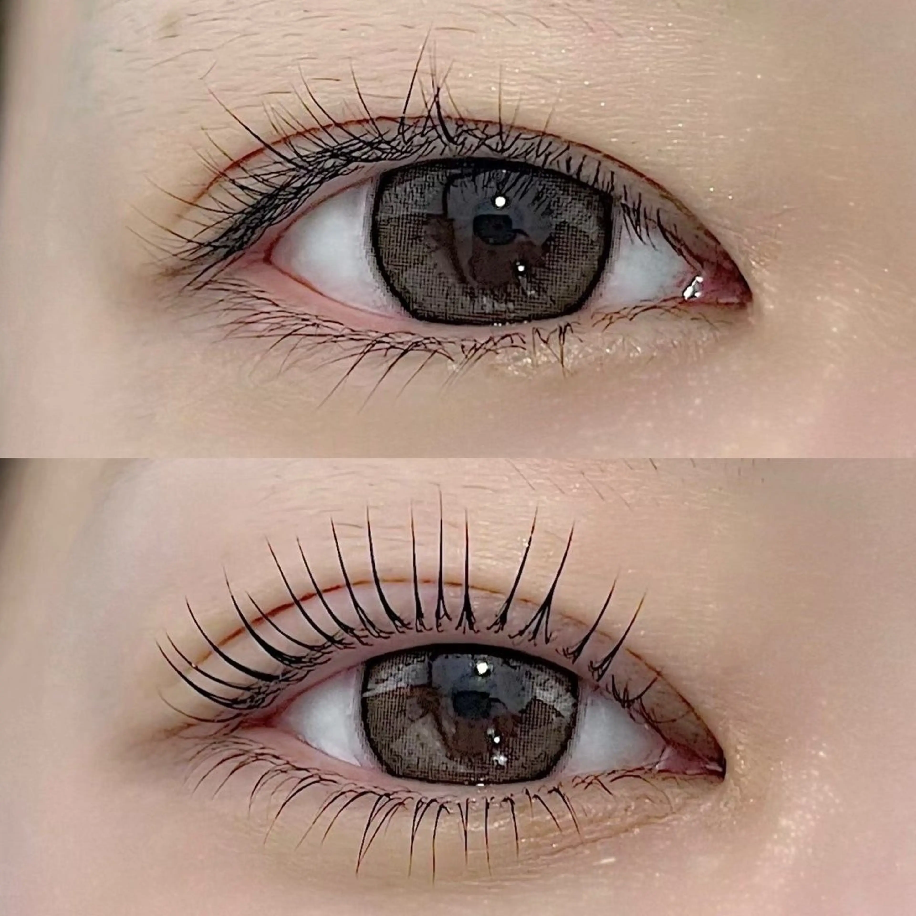 ⭐️3点セット レピアラッシュ【上下】×眉waxの写真