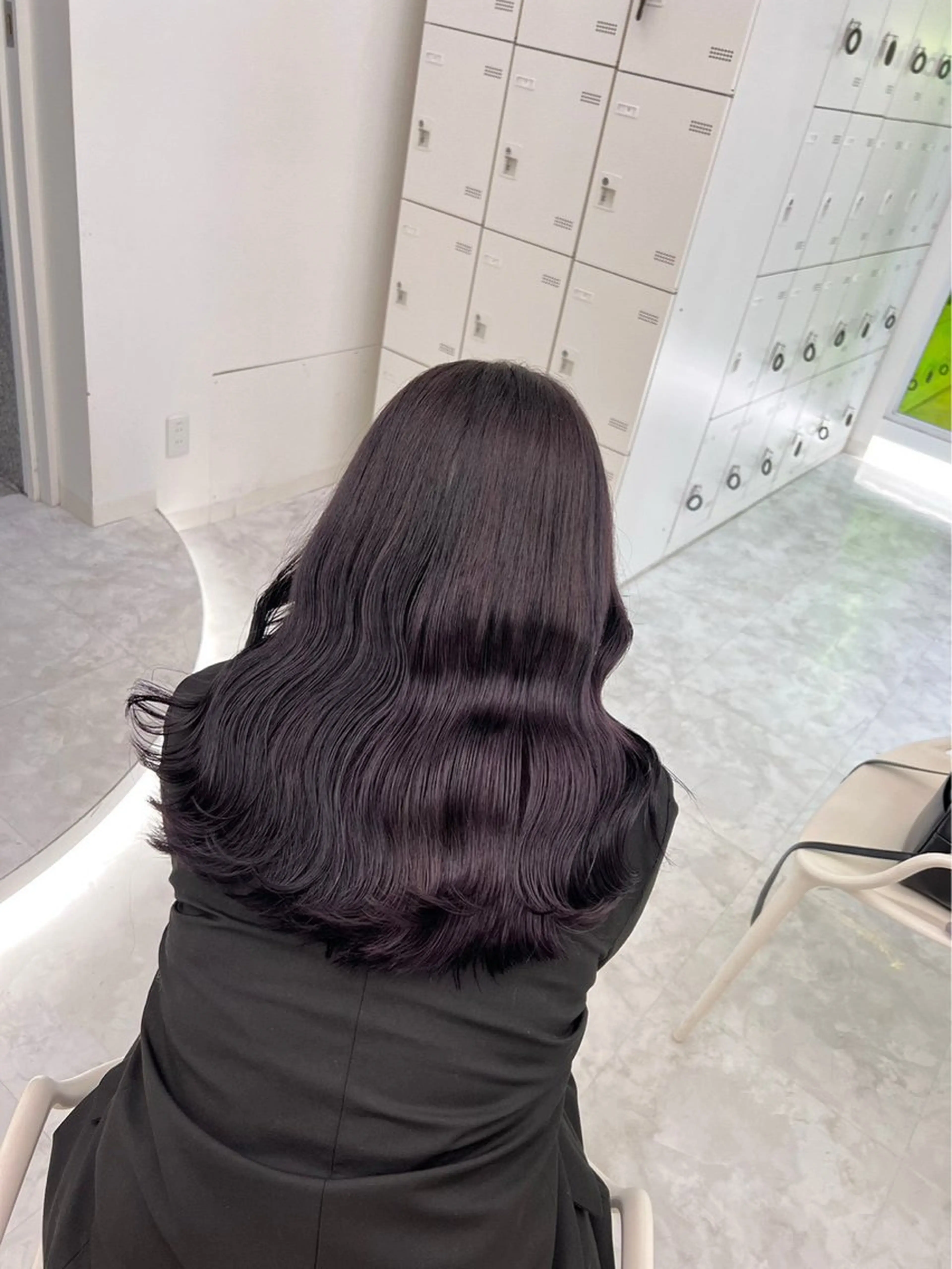 カラー ラベンダーカラー 髪質改善 山本 まはるのヘアスタイル