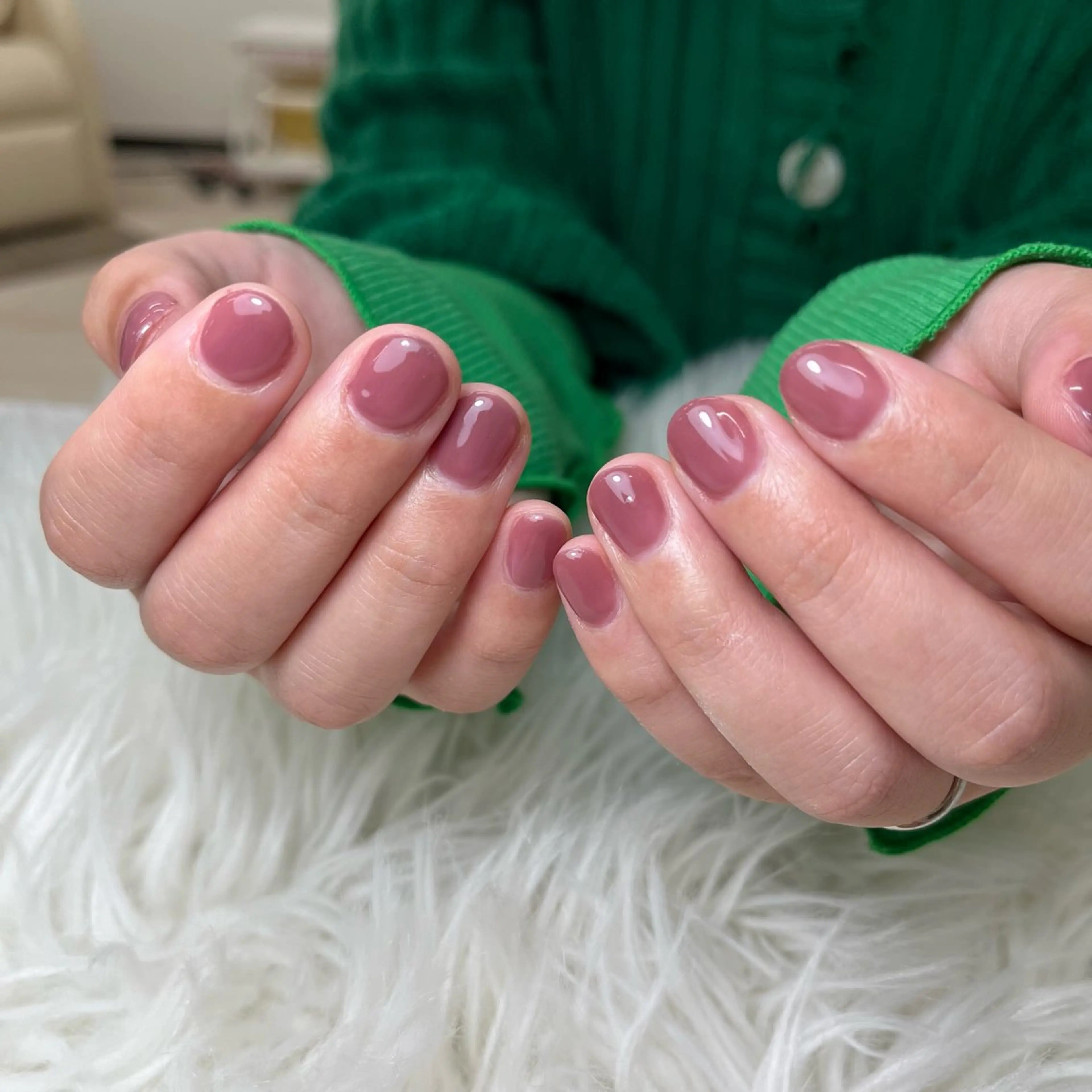 ネイル ワンカラーネイル nail salon &e ayanoのネイルデザイン