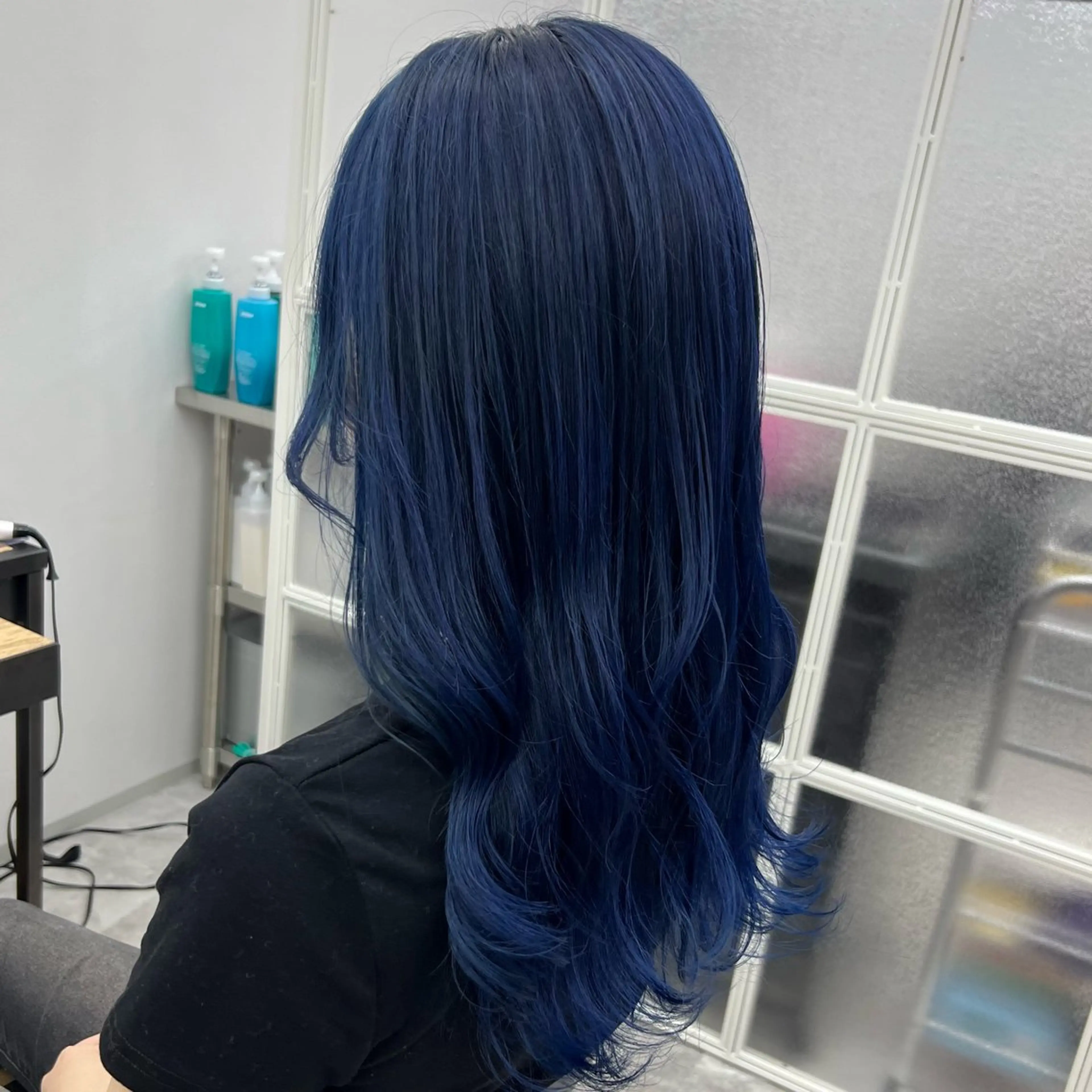 セミロング カット ヘアカラー トリートメント 岸下 理緒のヘアスタイル