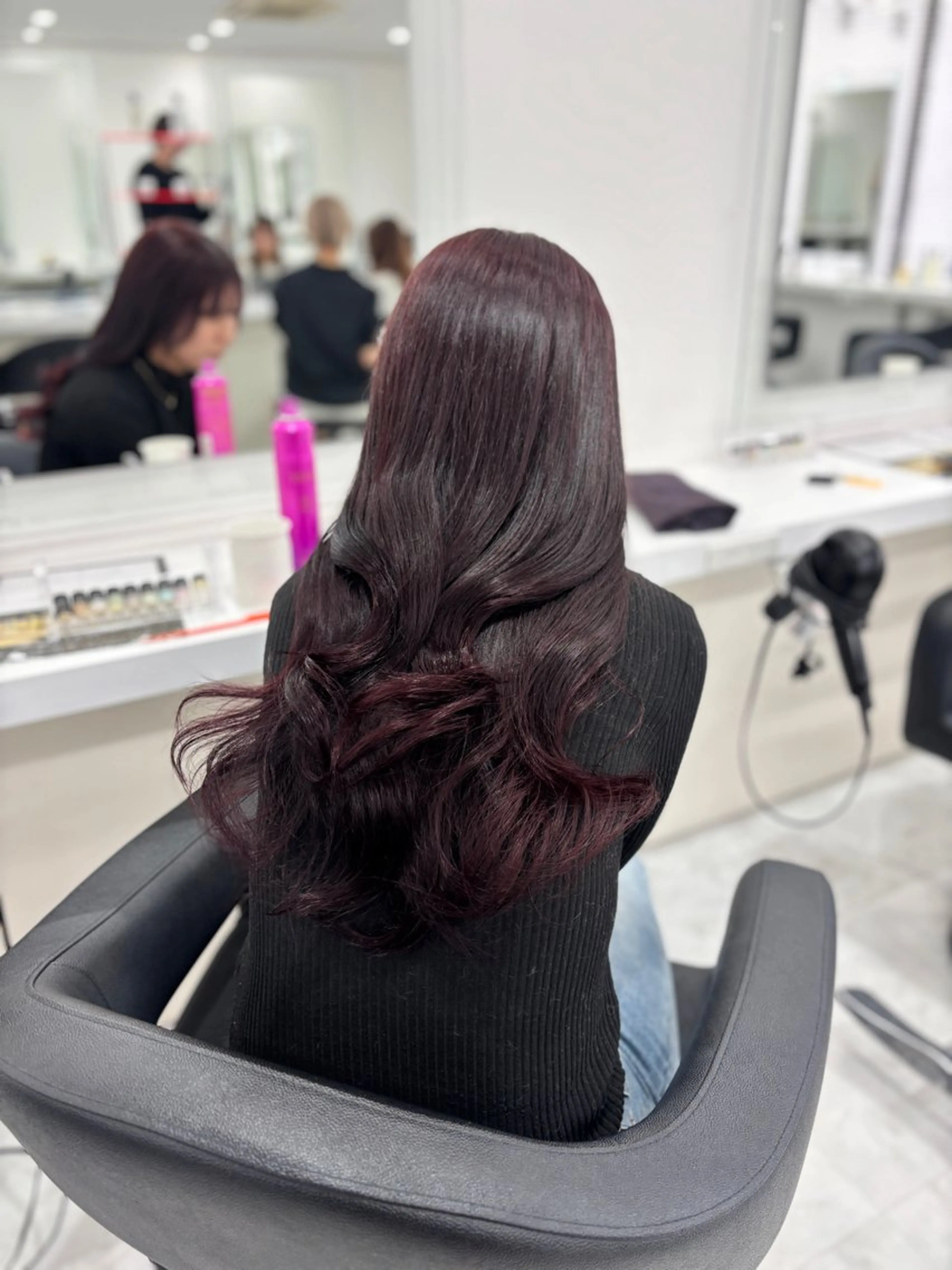 カラー ヘアカラー トリートメント 🎀ツヤ髪✖︎ 暖色🎀RYUKAのヘアスタイル