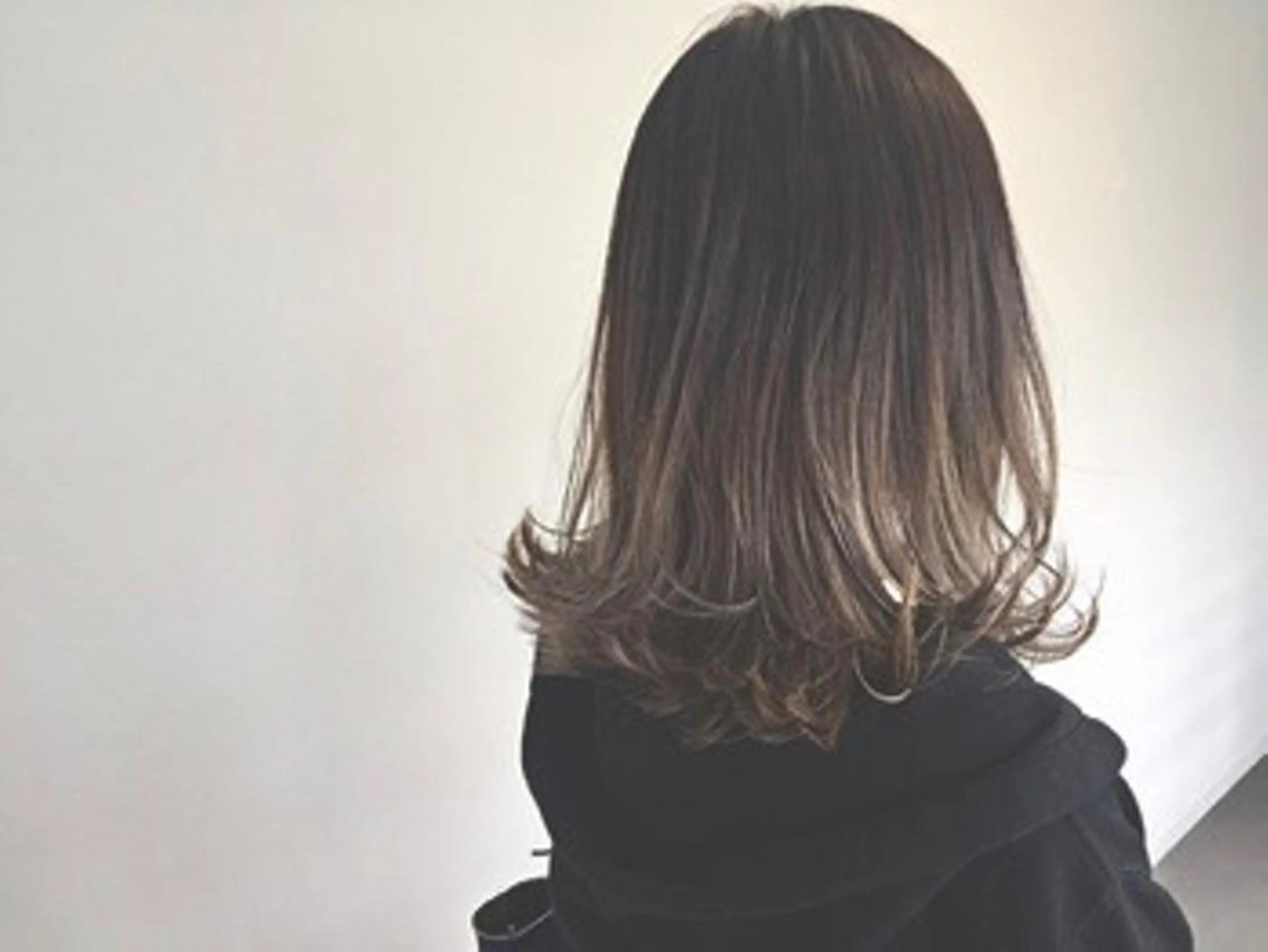 ミディアム 外国人風カラー ハイライト the BRIDGE hair salonのヘアスタイル