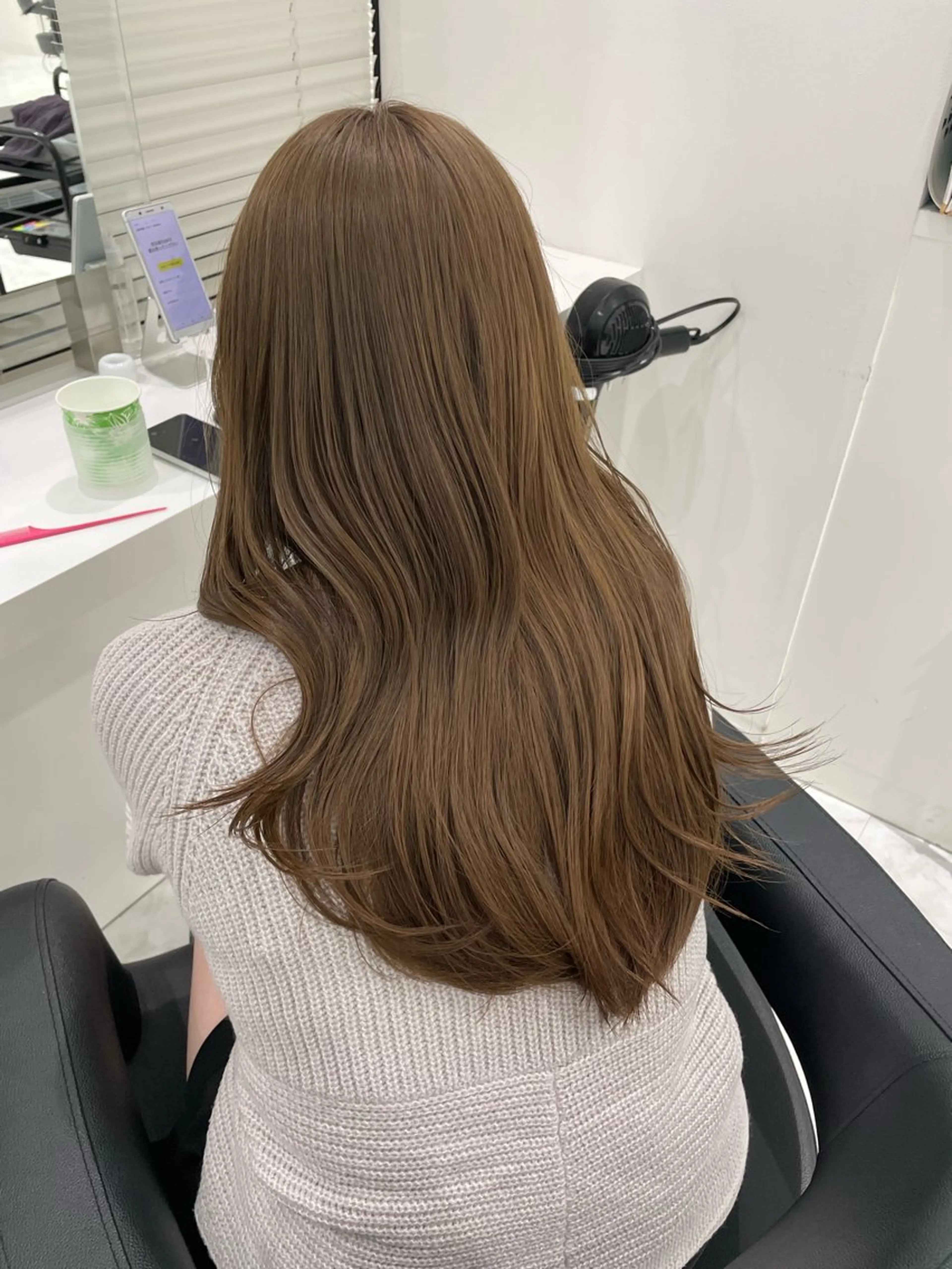 セミロング カラー 🌿透明感赤み消し Keishin🌿のヘアスタイル