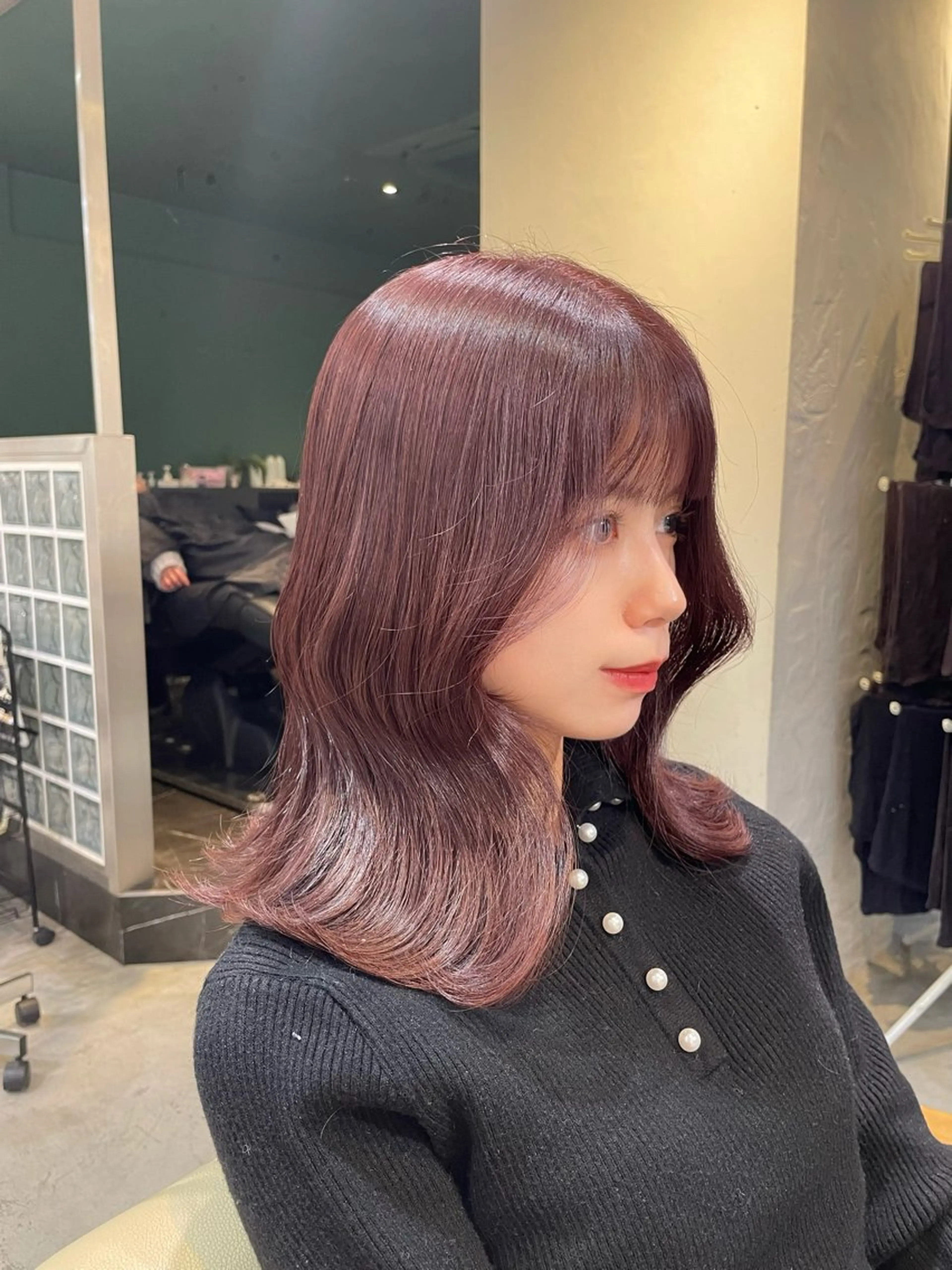 セミロング 🎀 liz🎀のヘアスタイル