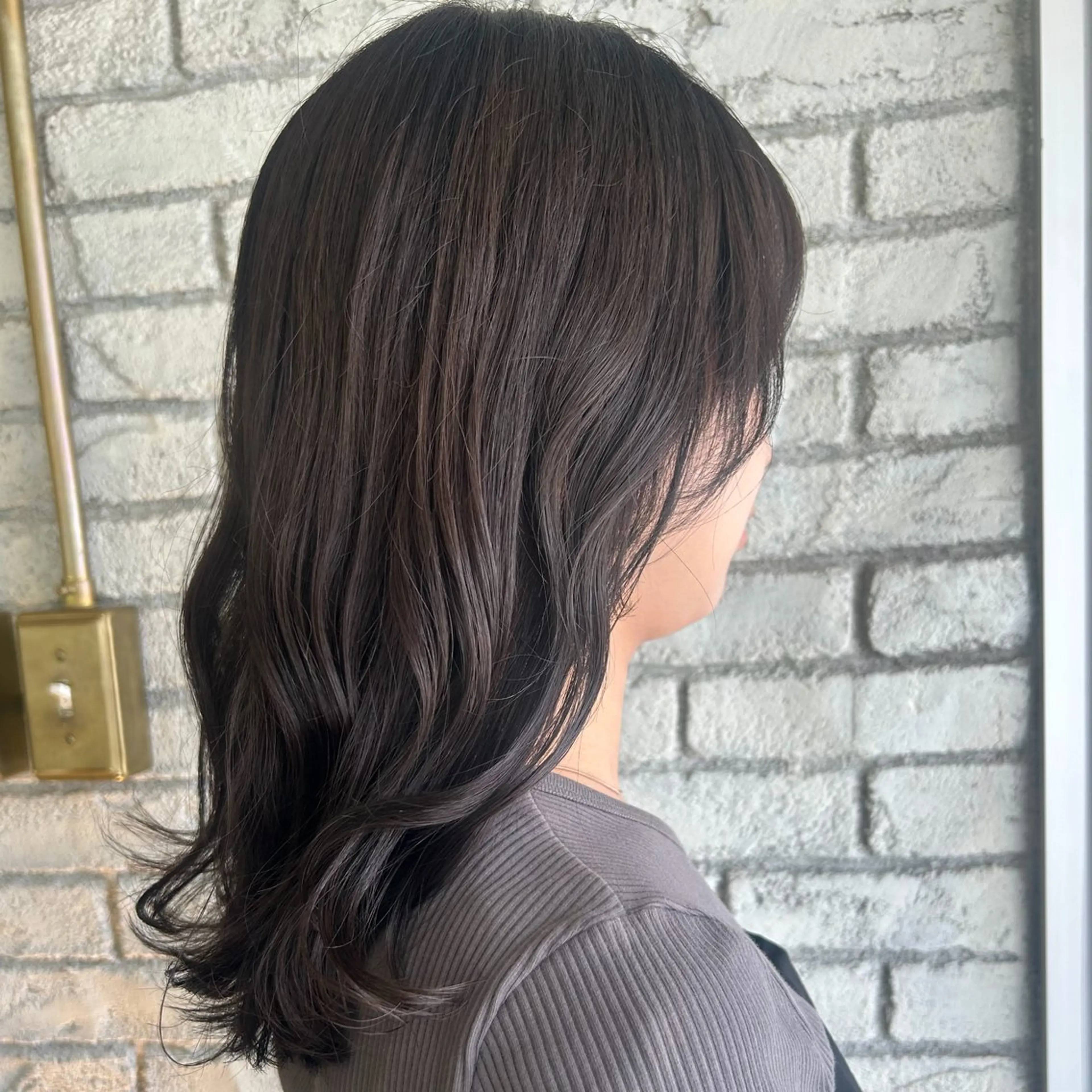 カラー はらだ まおのヘアスタイル