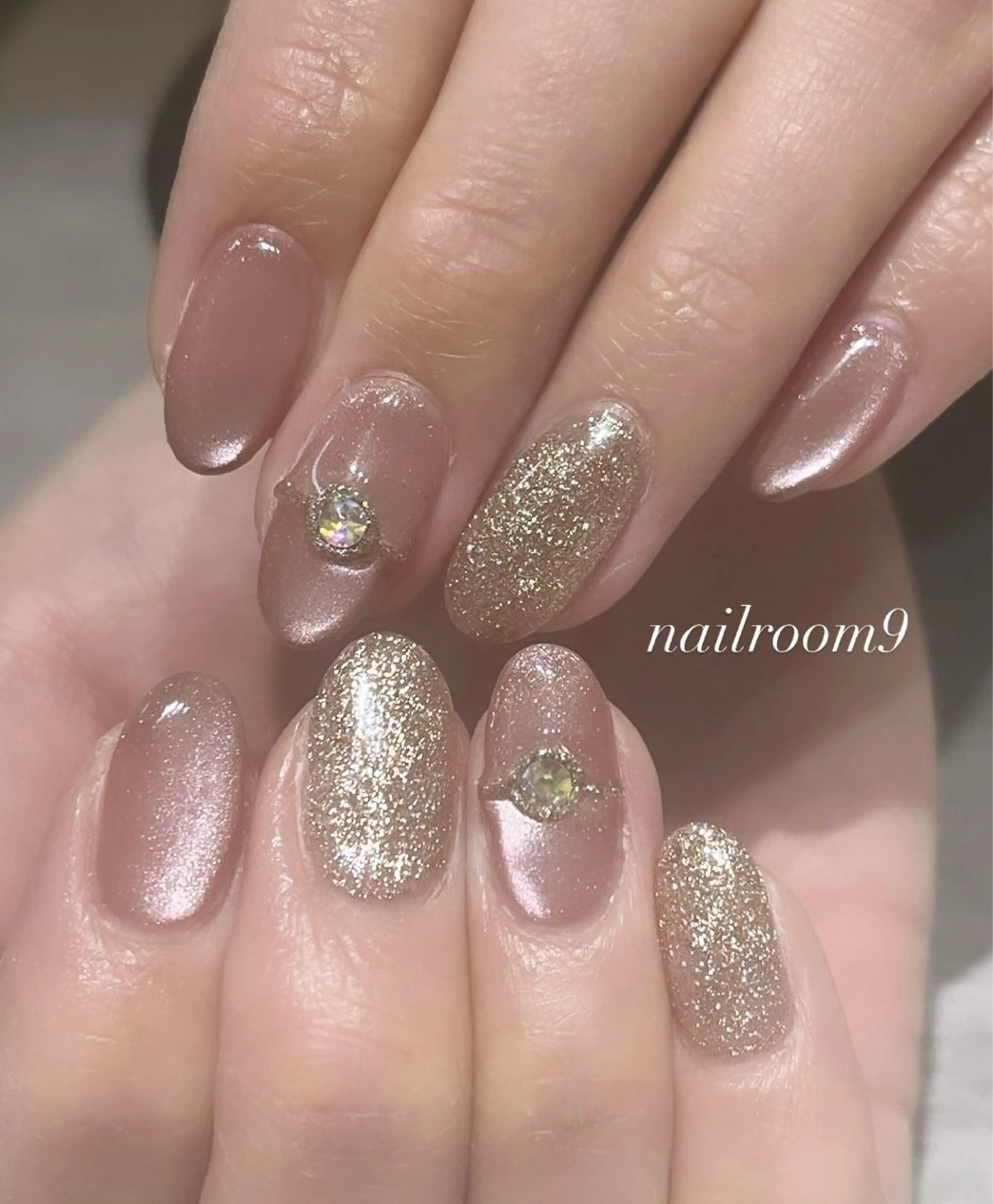 ネイル マグネットネイル ハンドネイル nail room9 ☺︎のネイルデザイン