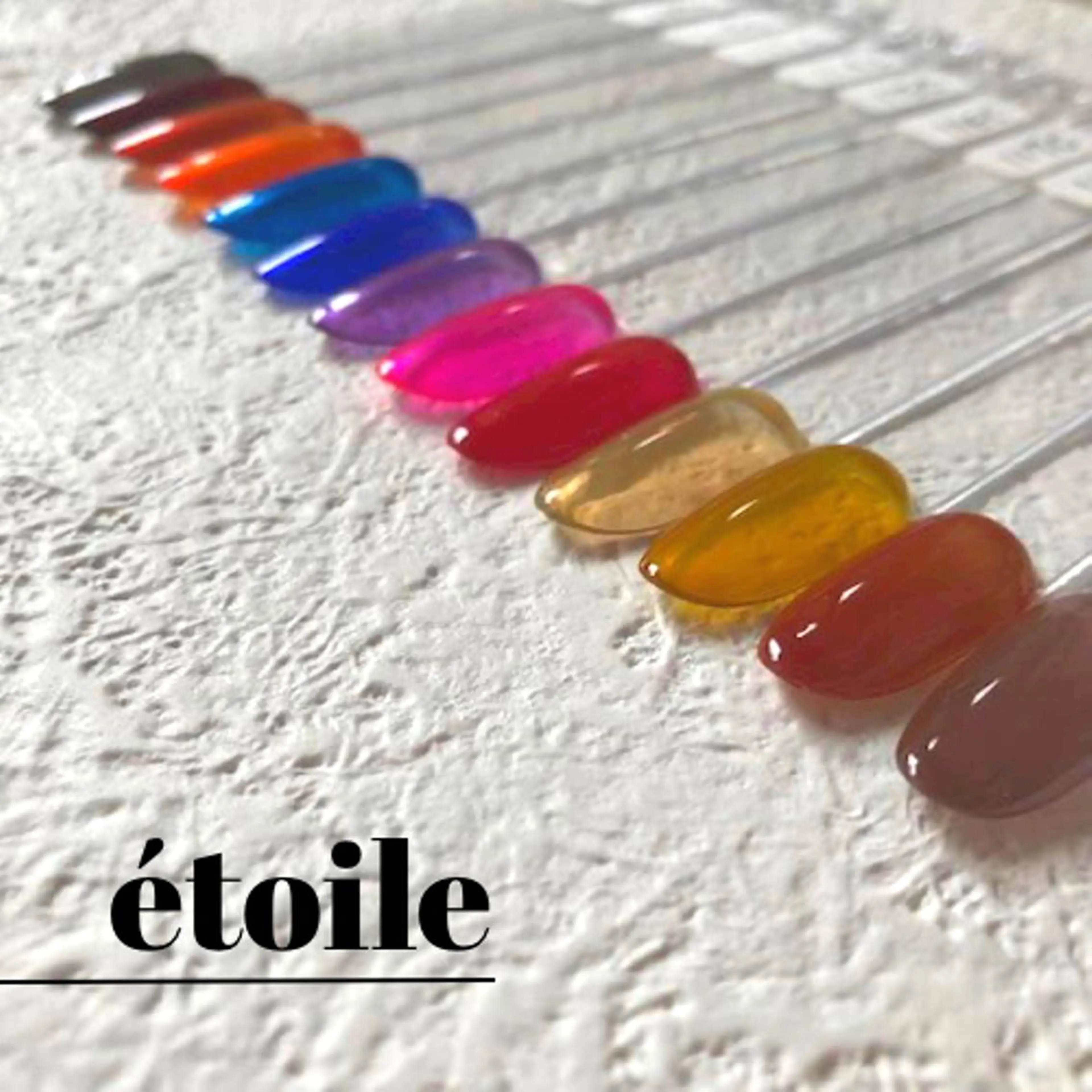 ネイル クリアネイル 山口 楓のネイルデザイン