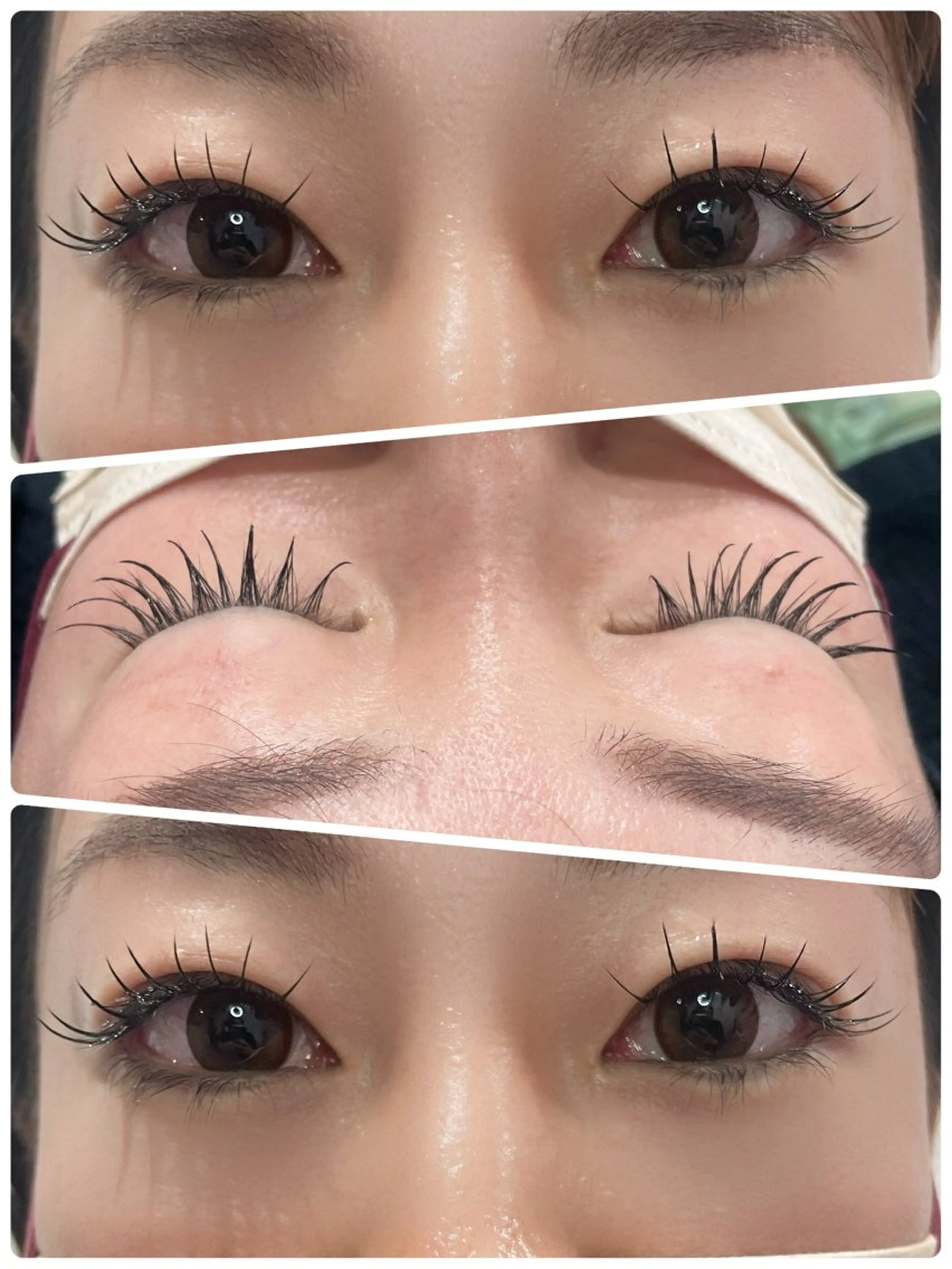 マツエク・マツパ 束感まつ毛 フラットラッシュ Beauty Salon Cherish 中川店所属・Cherish名古屋 高畑💫馬渕奈恵💫のマツエク・マツパデザイン