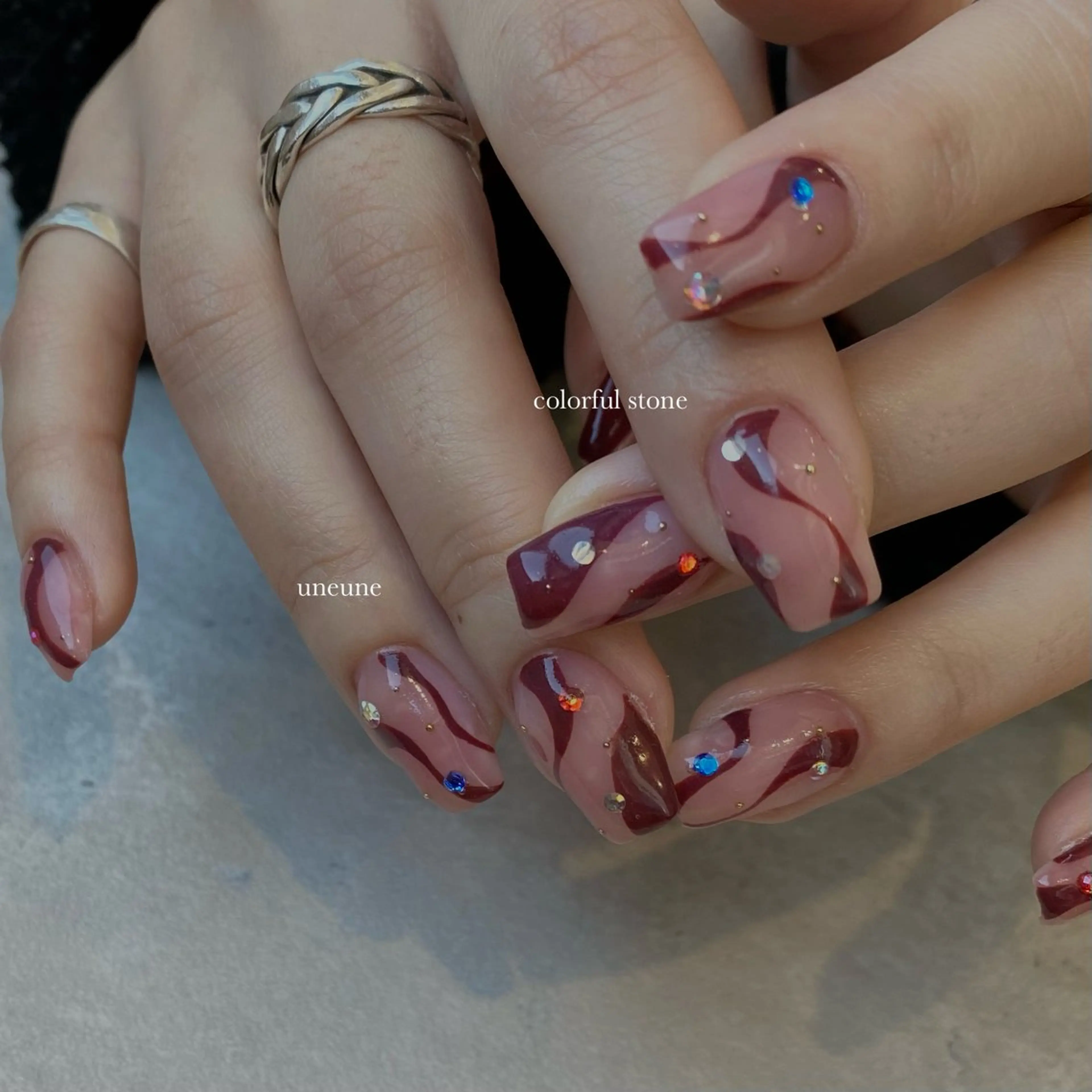 ネイル ハンドネイル Lusso Cocoroのネイルデザイン