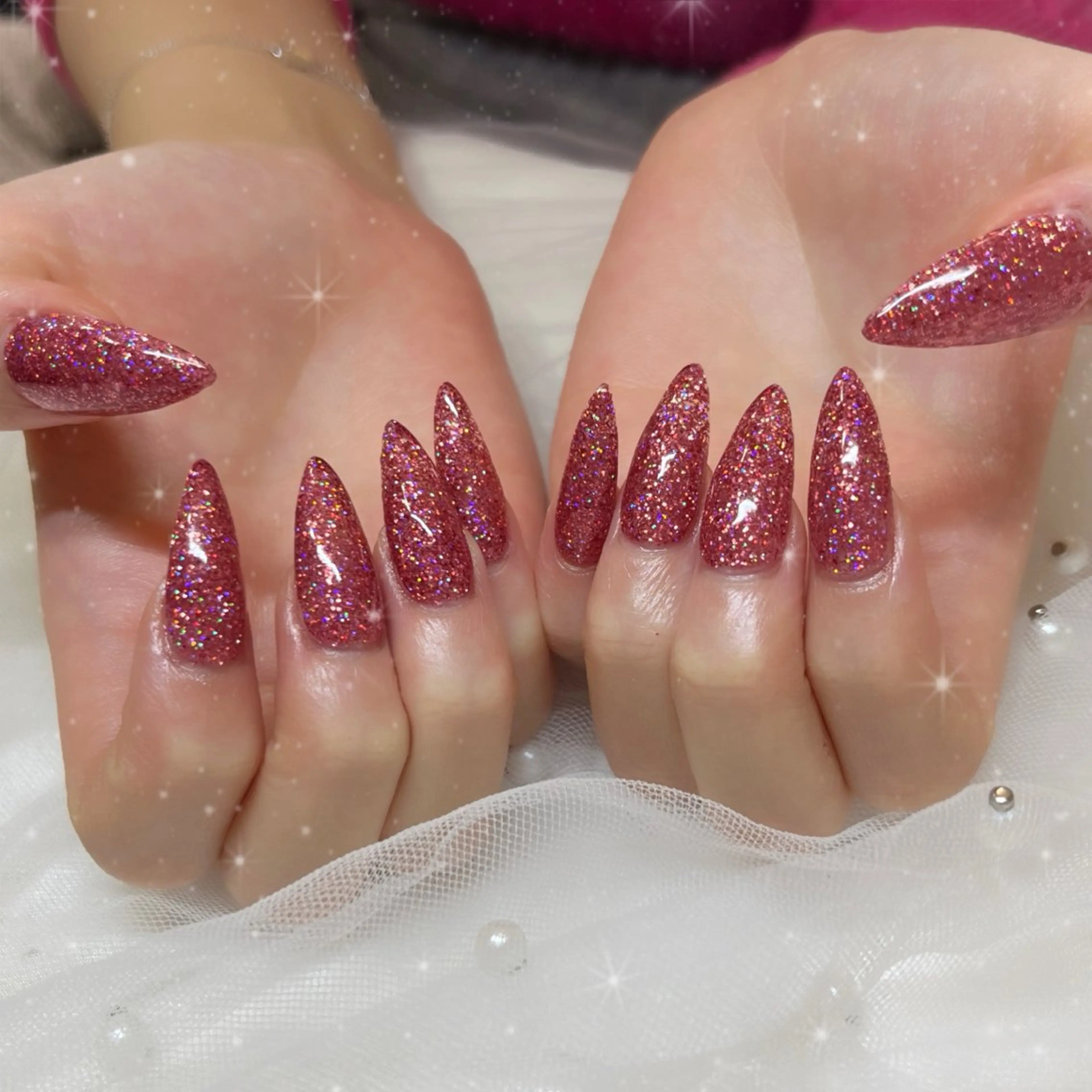 ネイル ロングネイル ハンドネイル BlueDaisy 栄本店のネイルデザイン