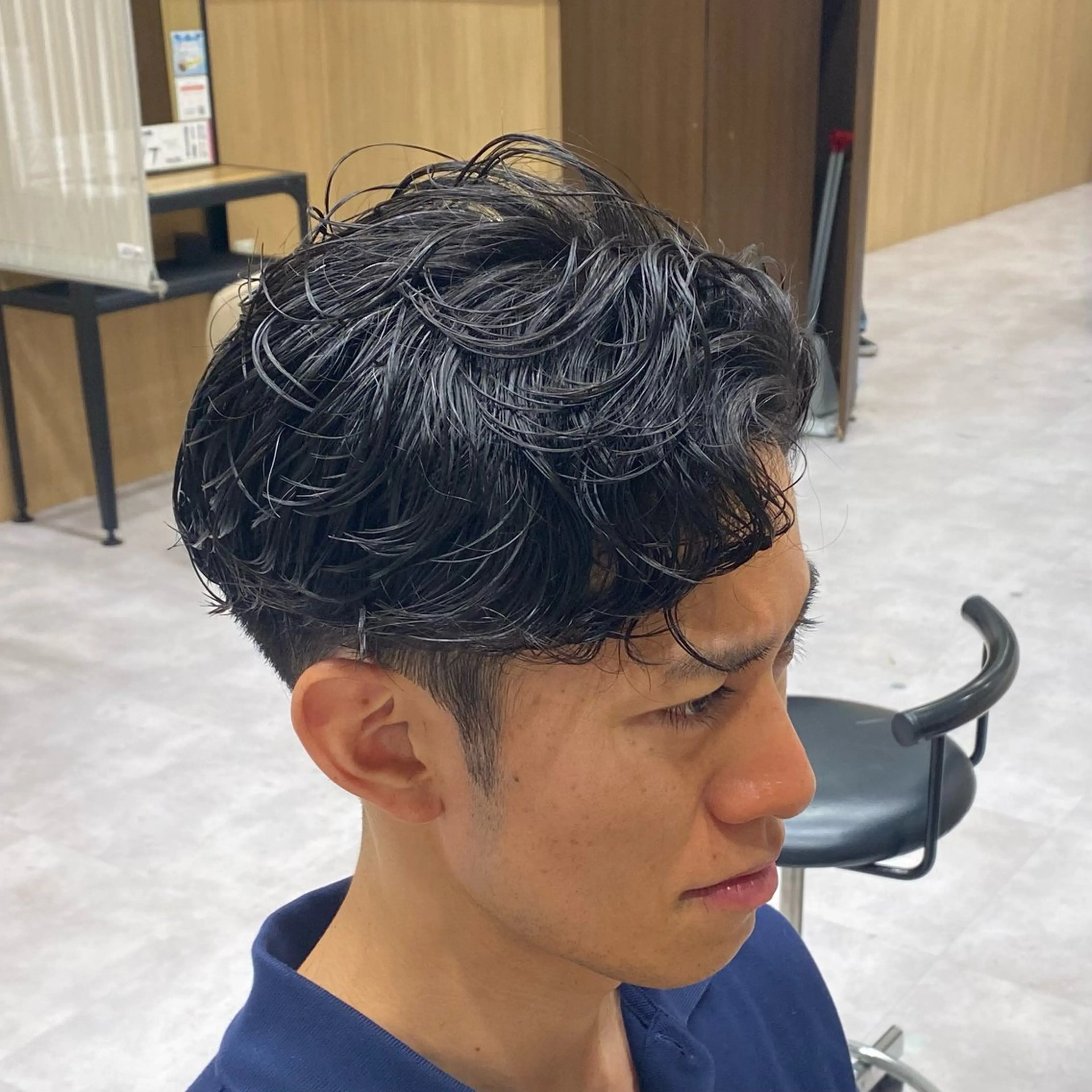 ショート パーマ メンズ 村上翼/ハンサム ショート/パーマのヘアスタイル