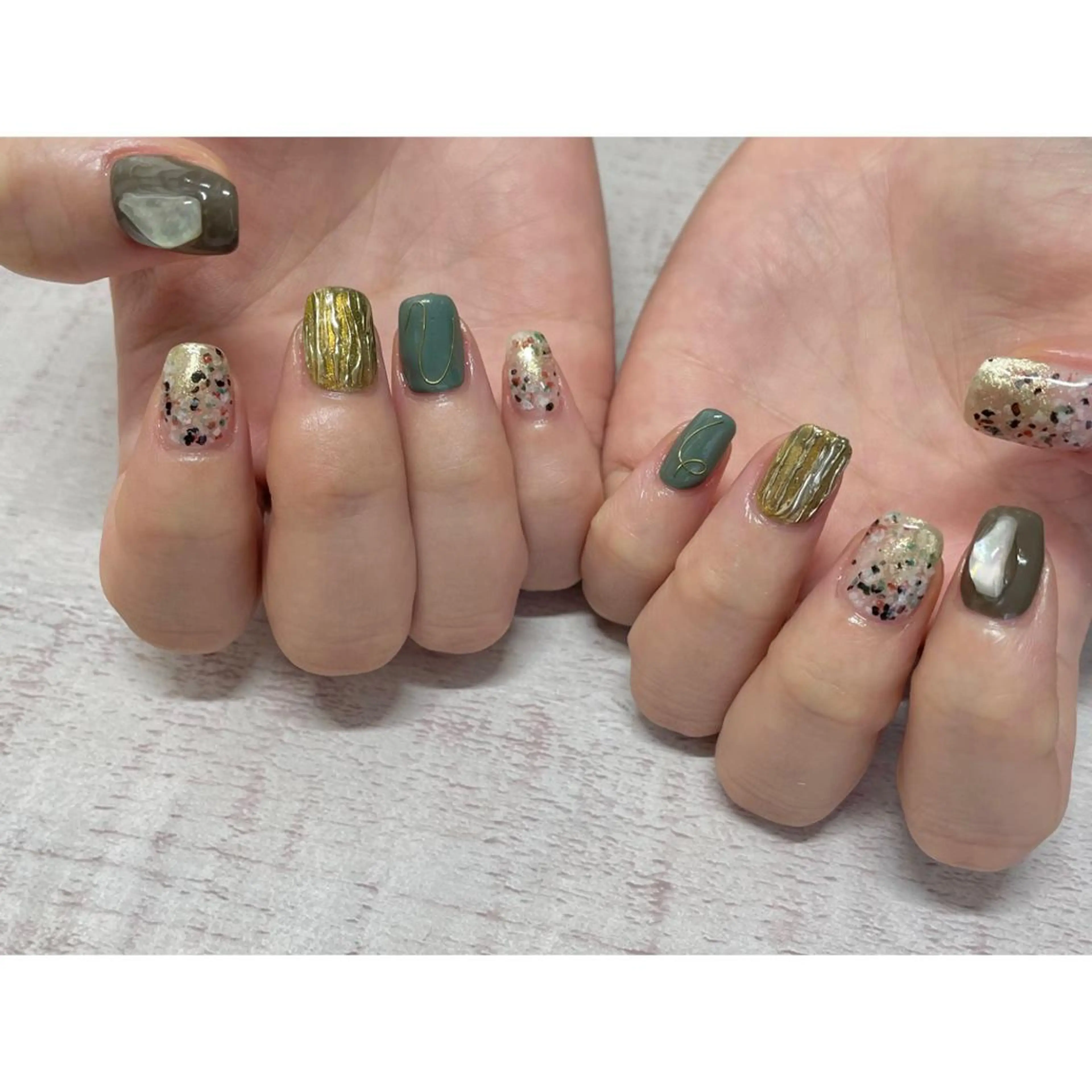 ネイル 𖡼 yumenoのネイルデザイン