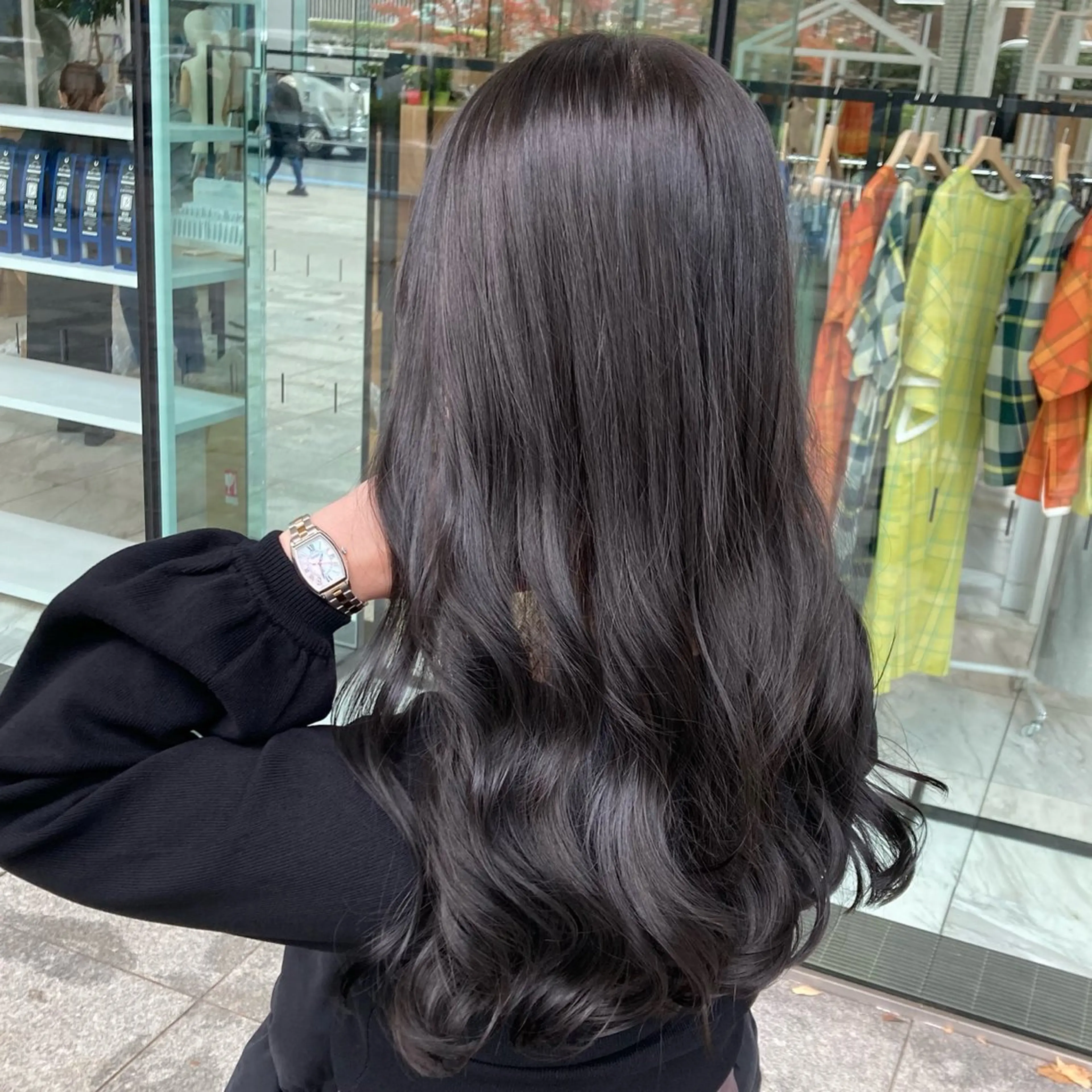 カラー カット ヘアカラー トリートメント 💖ブリーチなし透明 感💖ASAHIのヘアスタイル