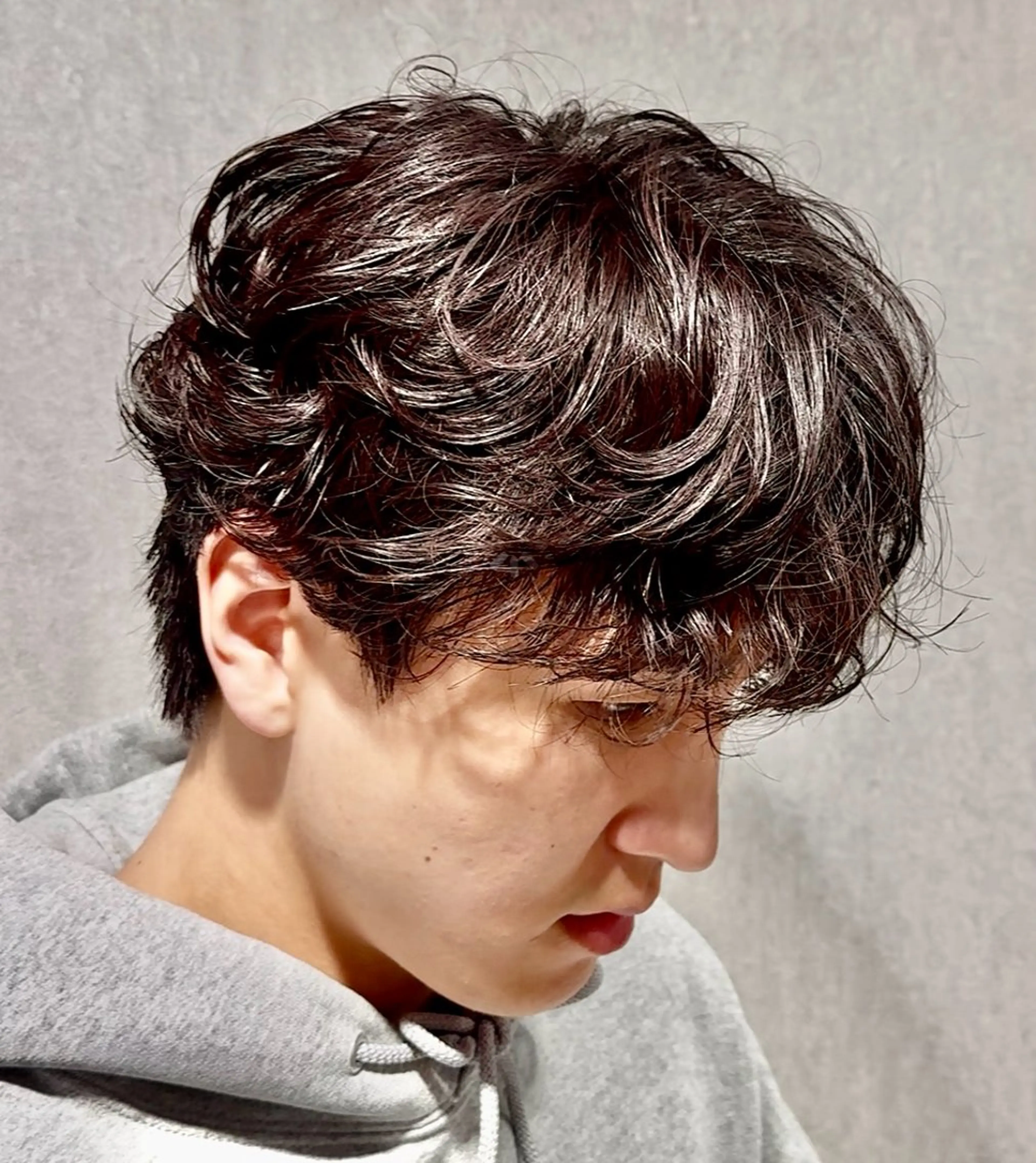 パーマ メンズ 👑駅近メンズサロン パーマ特化北千住👑のヘアスタイル