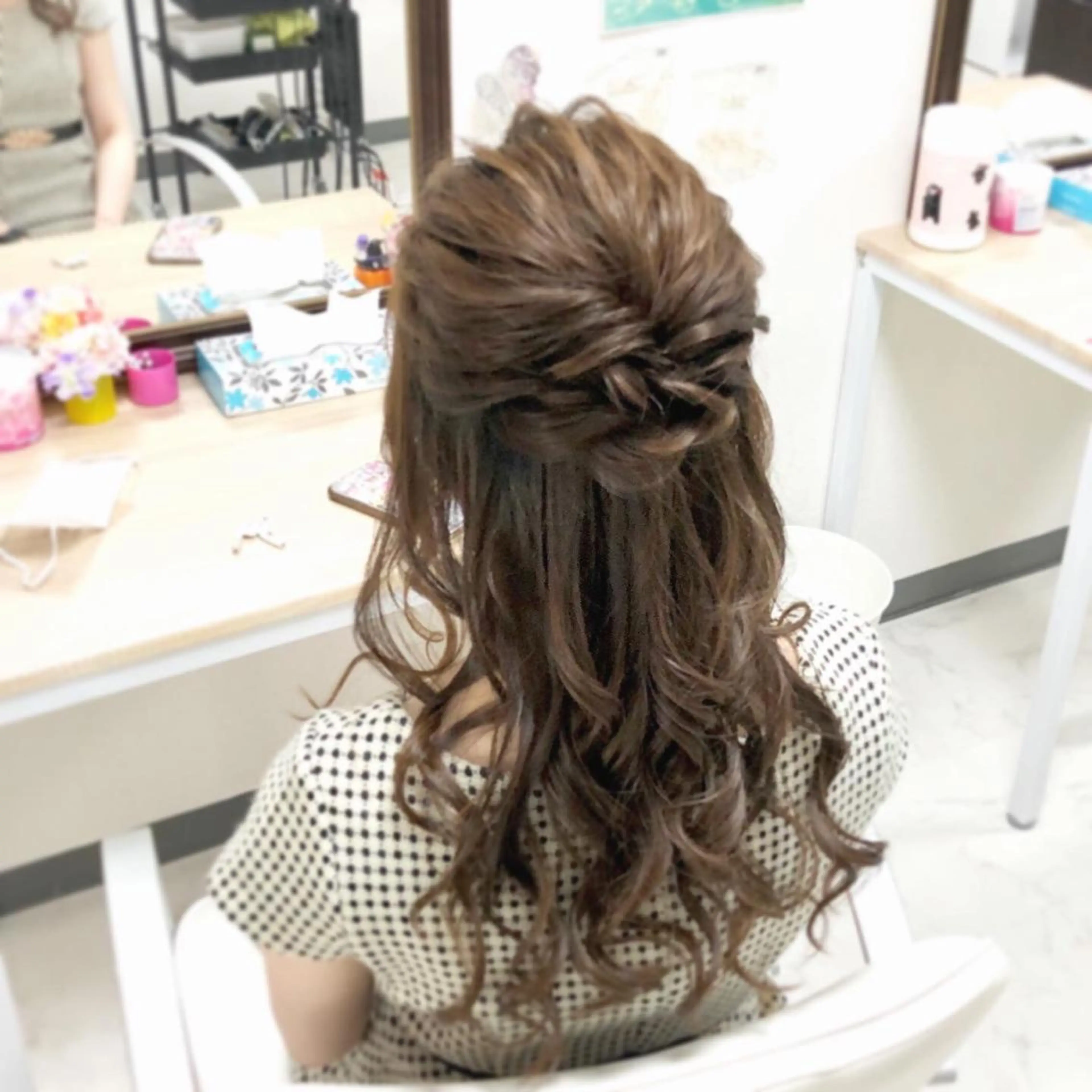 ヘアアレンジ 新宿ヘアセットメイク Asa-mのヘアスタイル