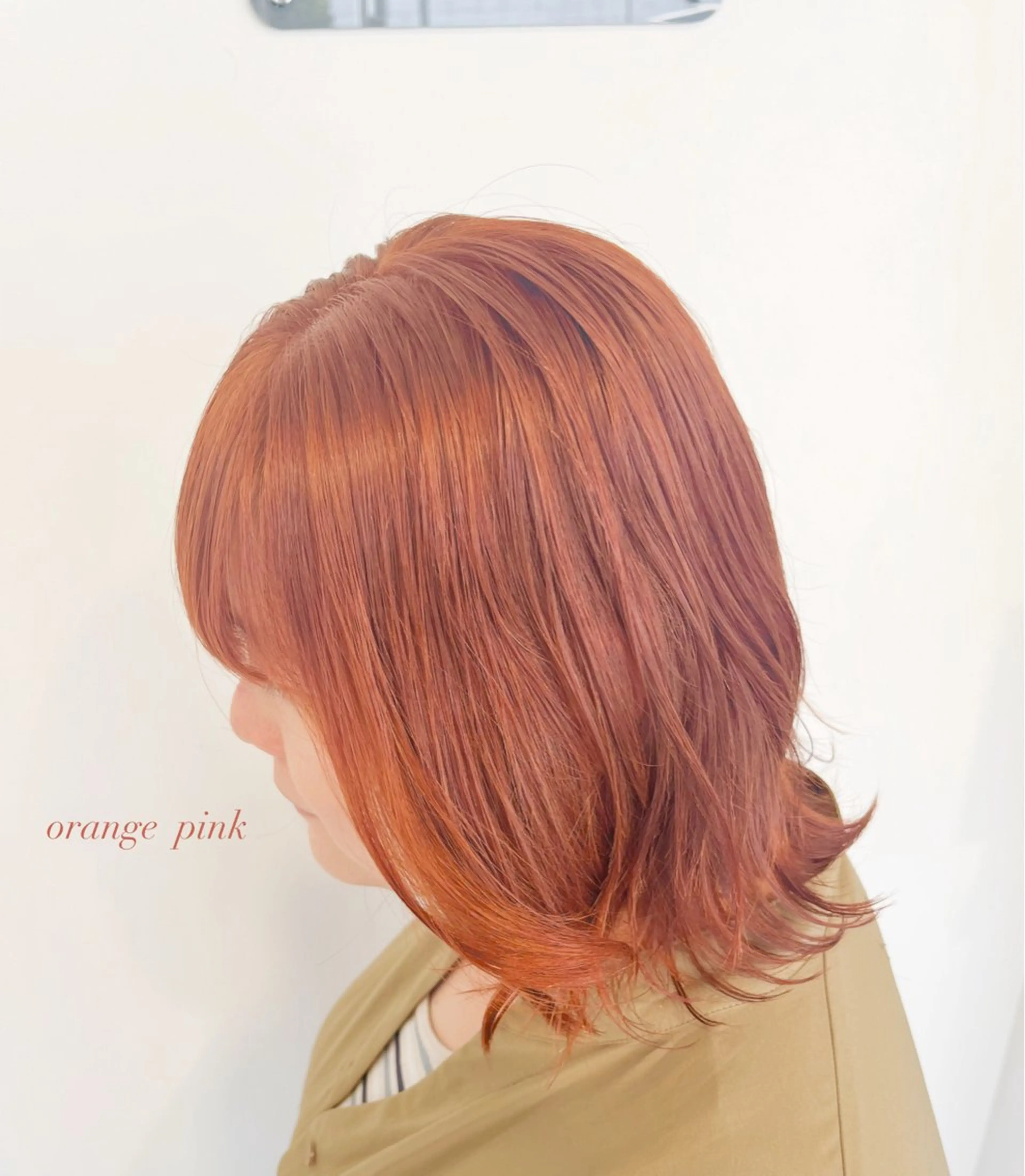 ミディアム カラー ヘアカラー トリートメント 🫧艶髪矯正🫧/ ハイトーン✨/矢澤のヘアスタイル