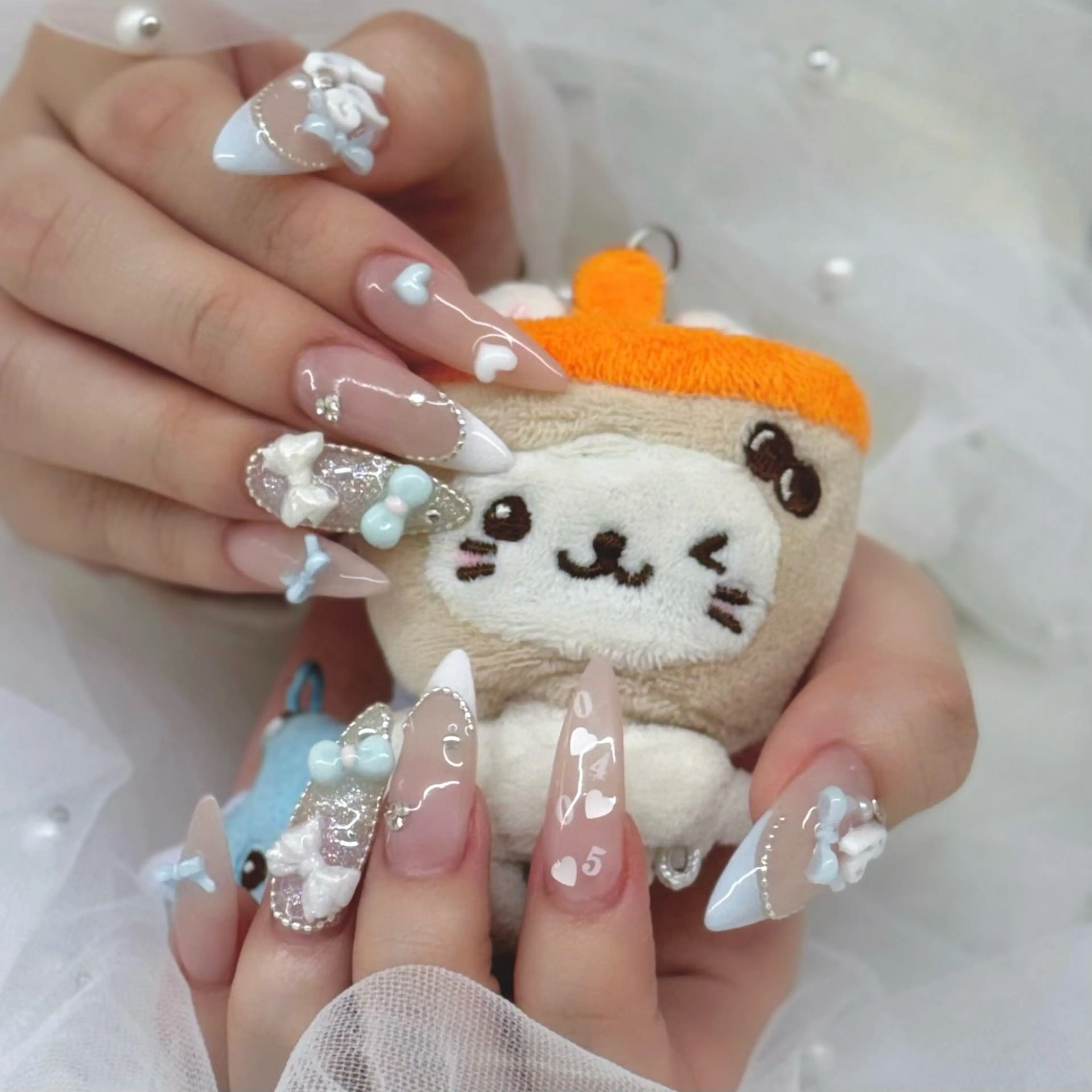 ネイル 持ち込み ハンドネイル ハンドケア Chizuru ☾ ໋のネイルデザイン