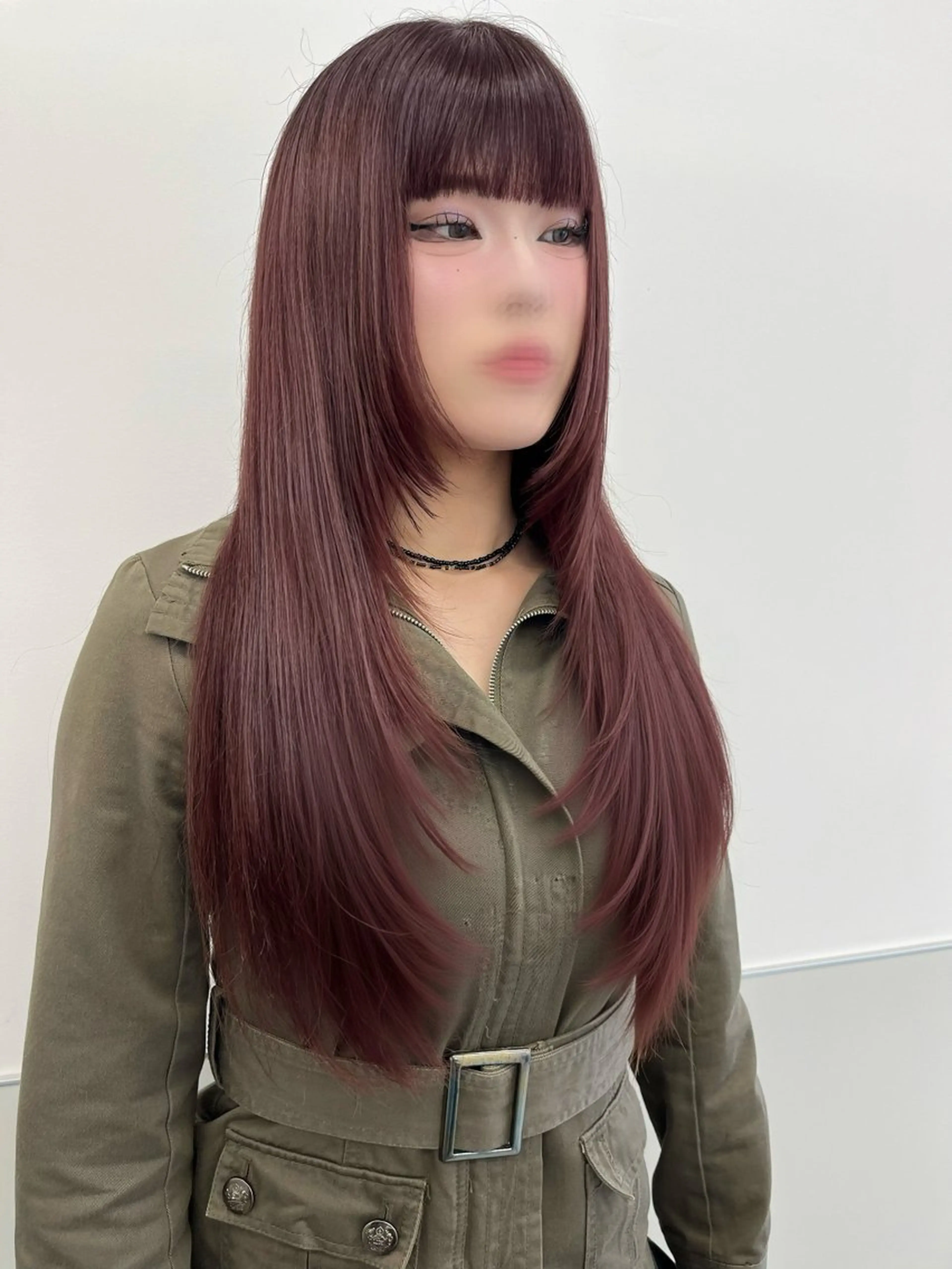 ロング カット 韓国レイヤーカット/ chikaのヘアスタイル