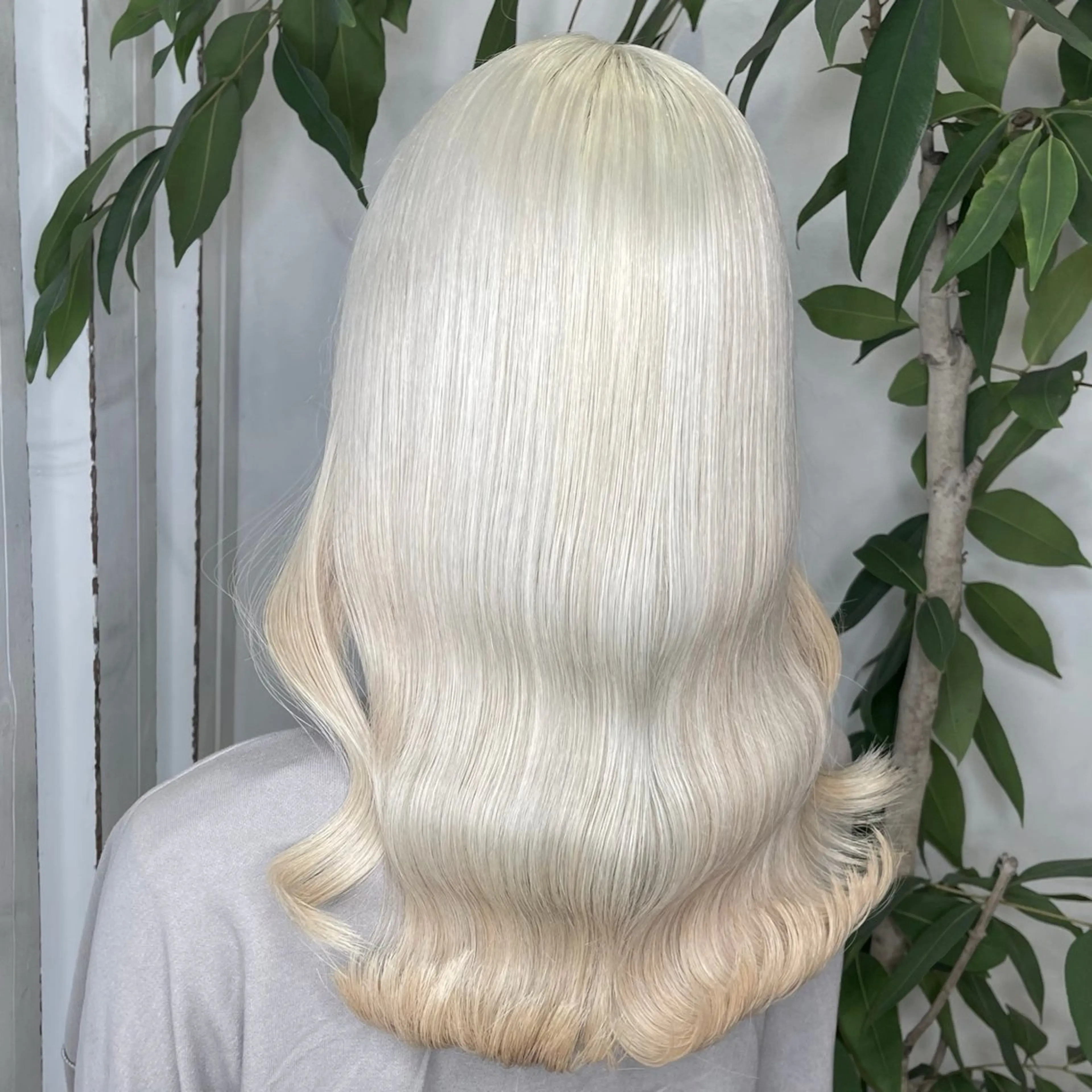 カラー カット ヘアカラー トリートメント ヘッドスパ ヘアメイク アン/ ブリーチカラーのヘアスタイル